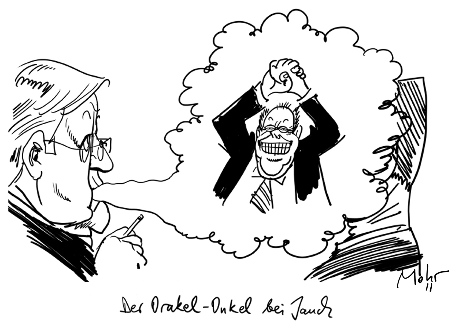 Der Orakel-Onkel bei Jauch