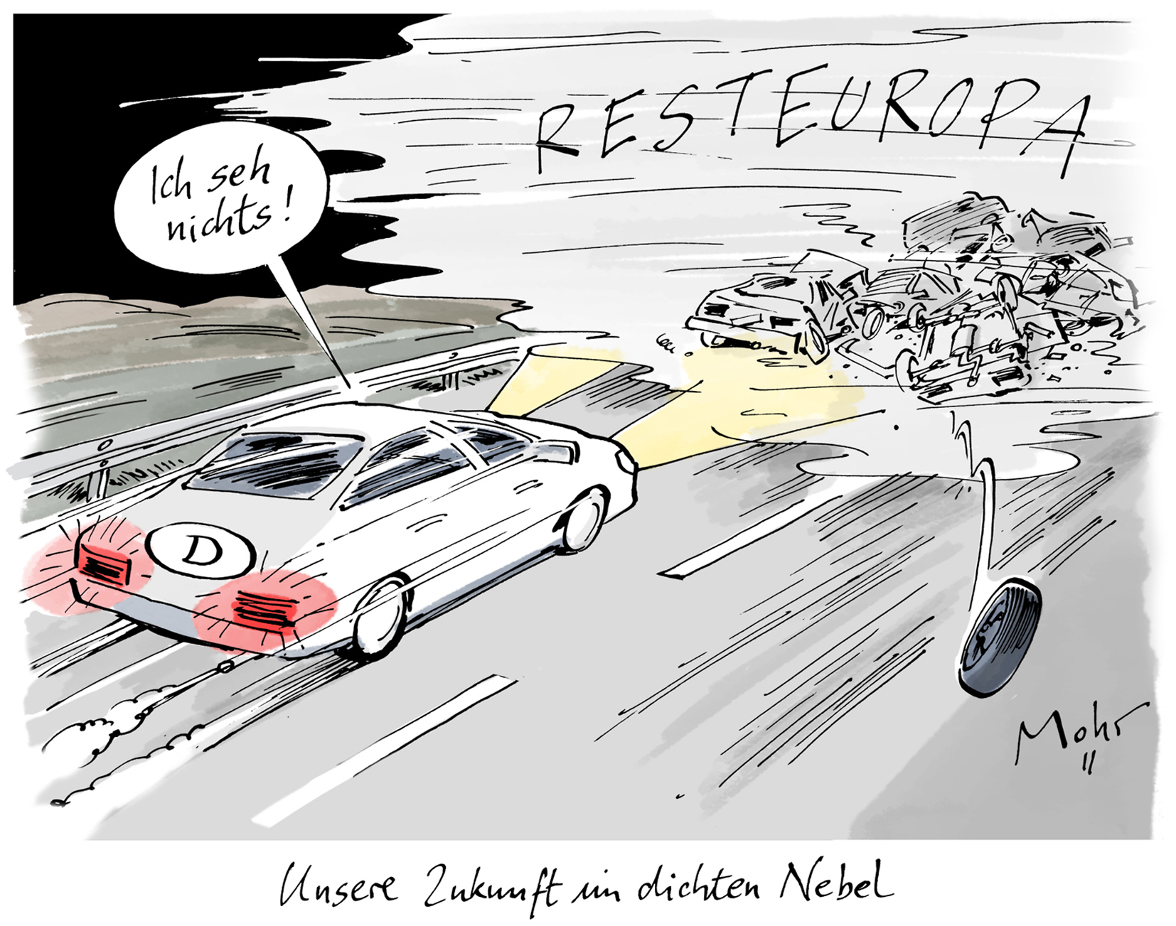 Unsere Zukunft im dichten Nebel