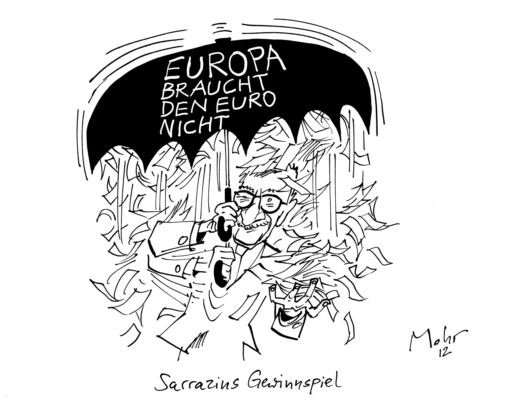 Sarrazins Gewinnspiel