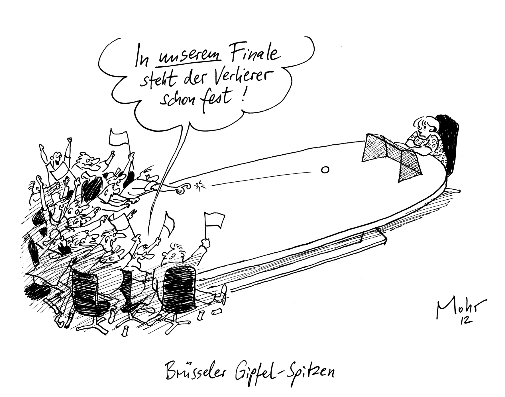 Brüsseler Gipfel-Spitzen