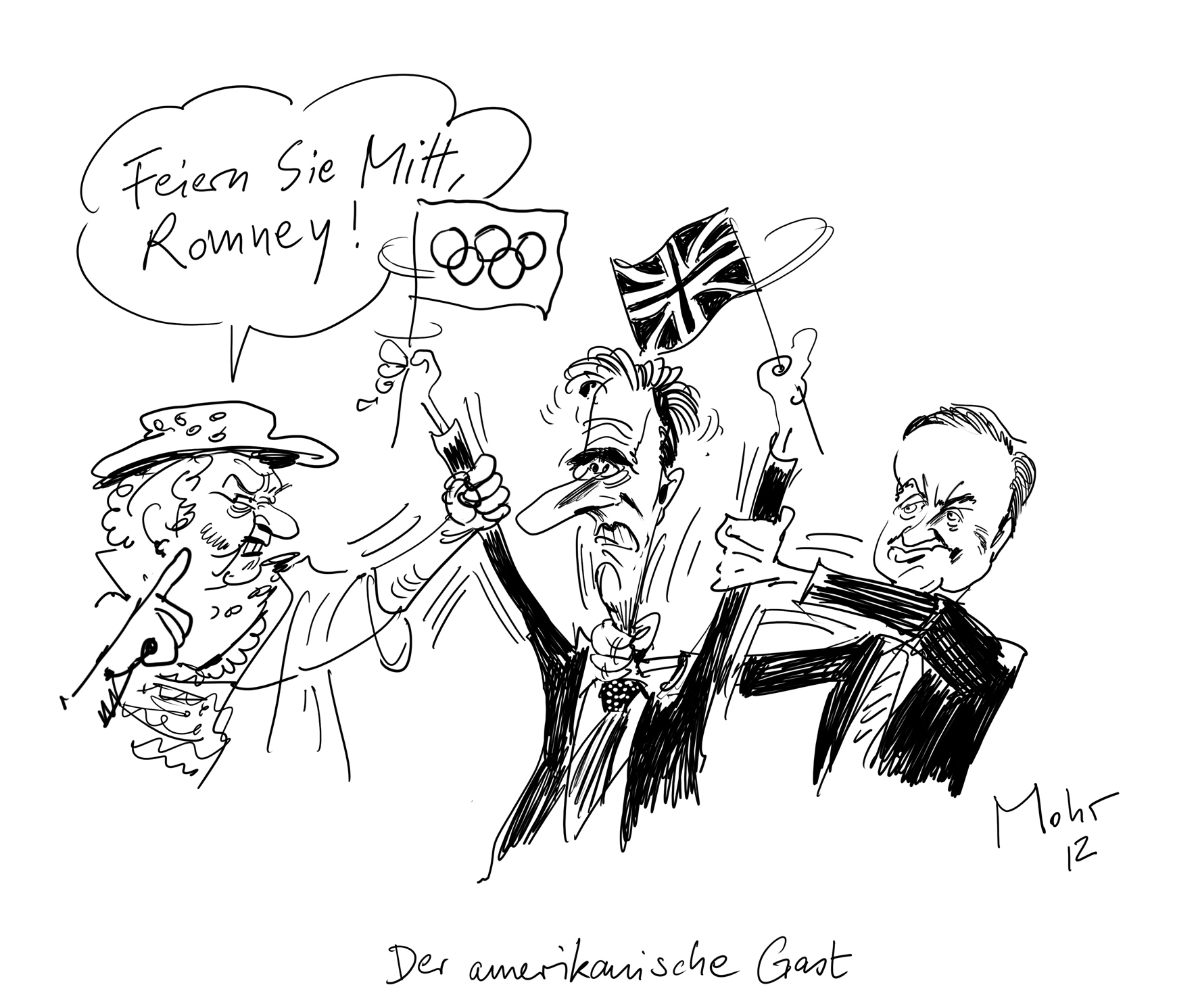 der amerikanische Gast