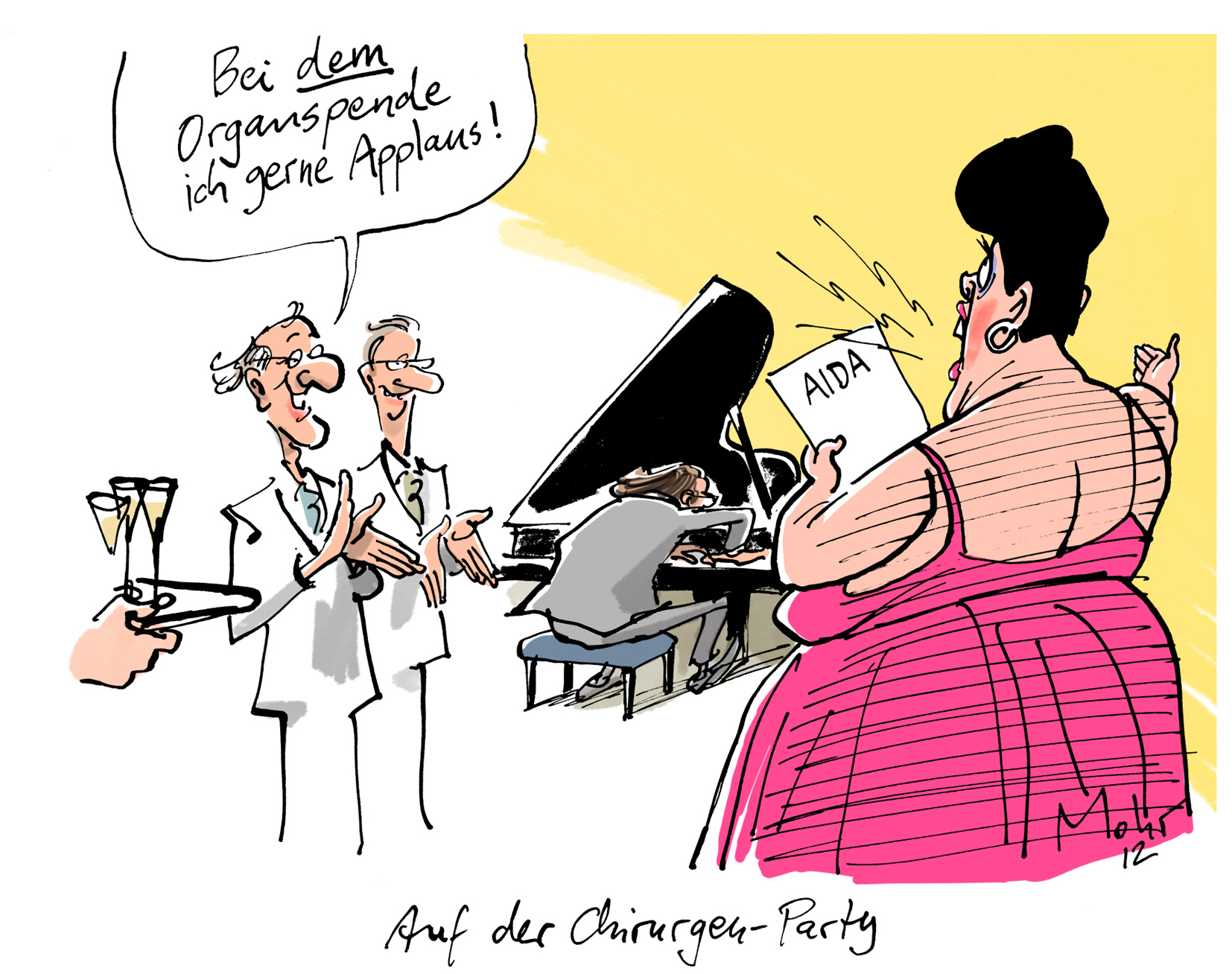 Auf der Chirurgen-Party