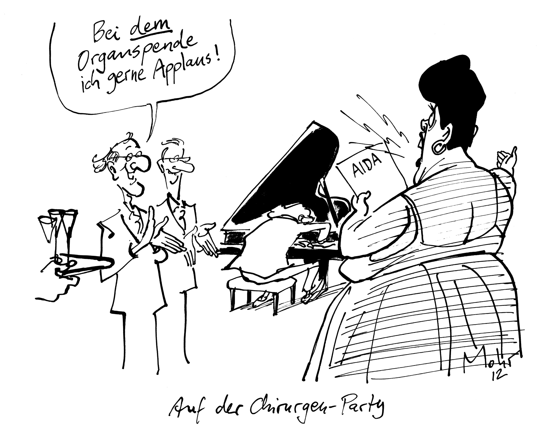 Auf der Chirurgen-Party