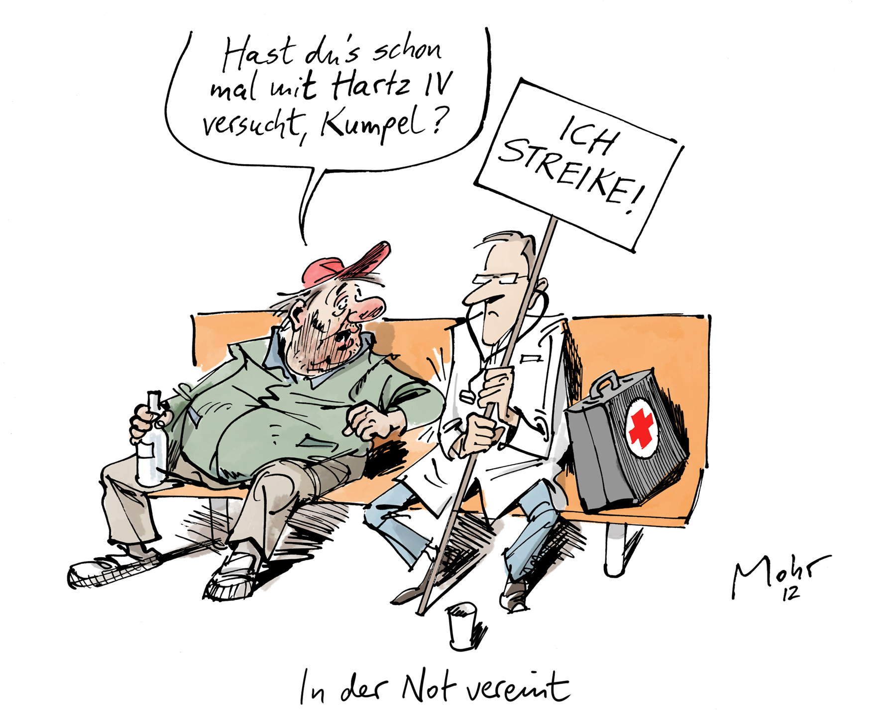 In der Not vereint