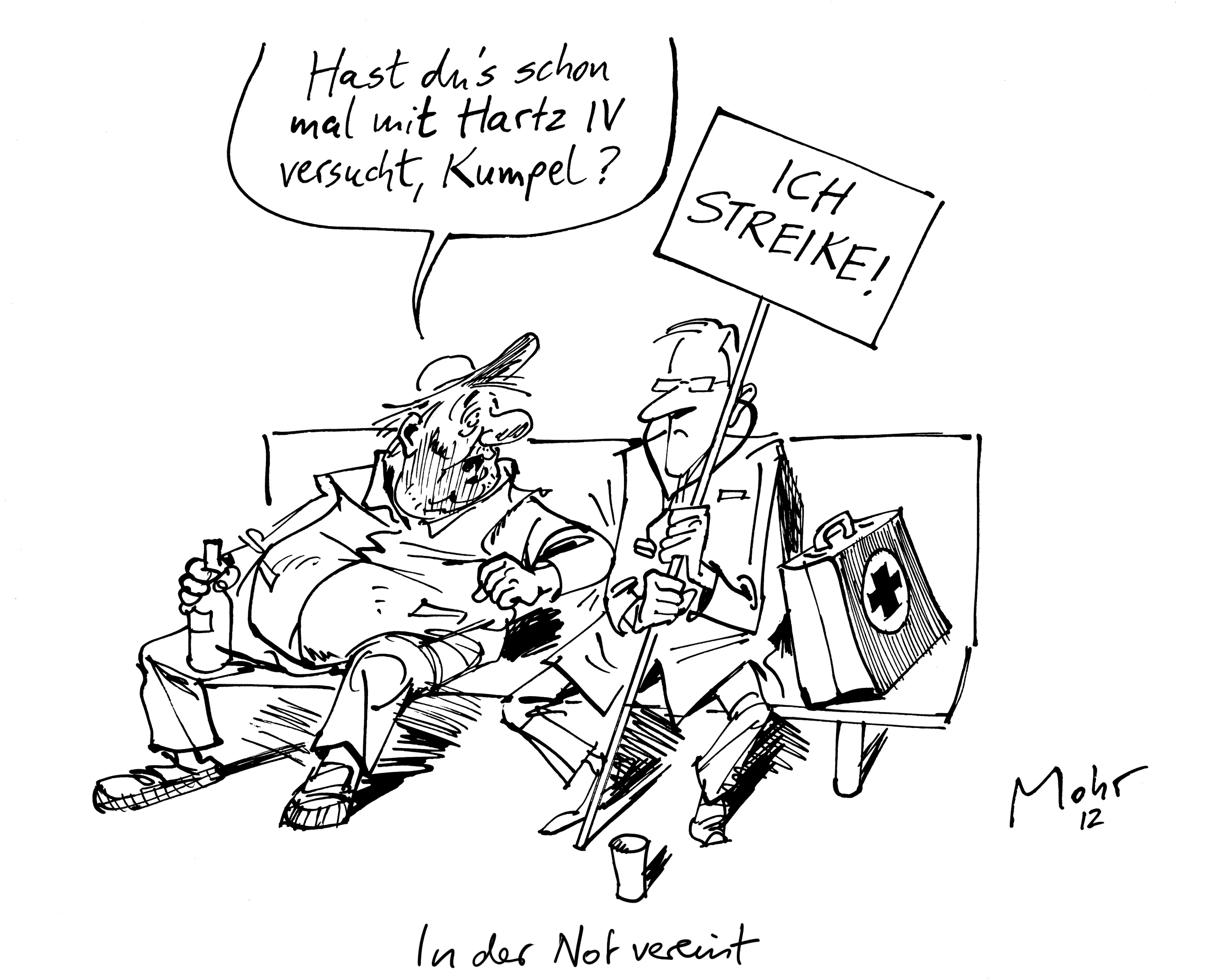 In der Not vereint