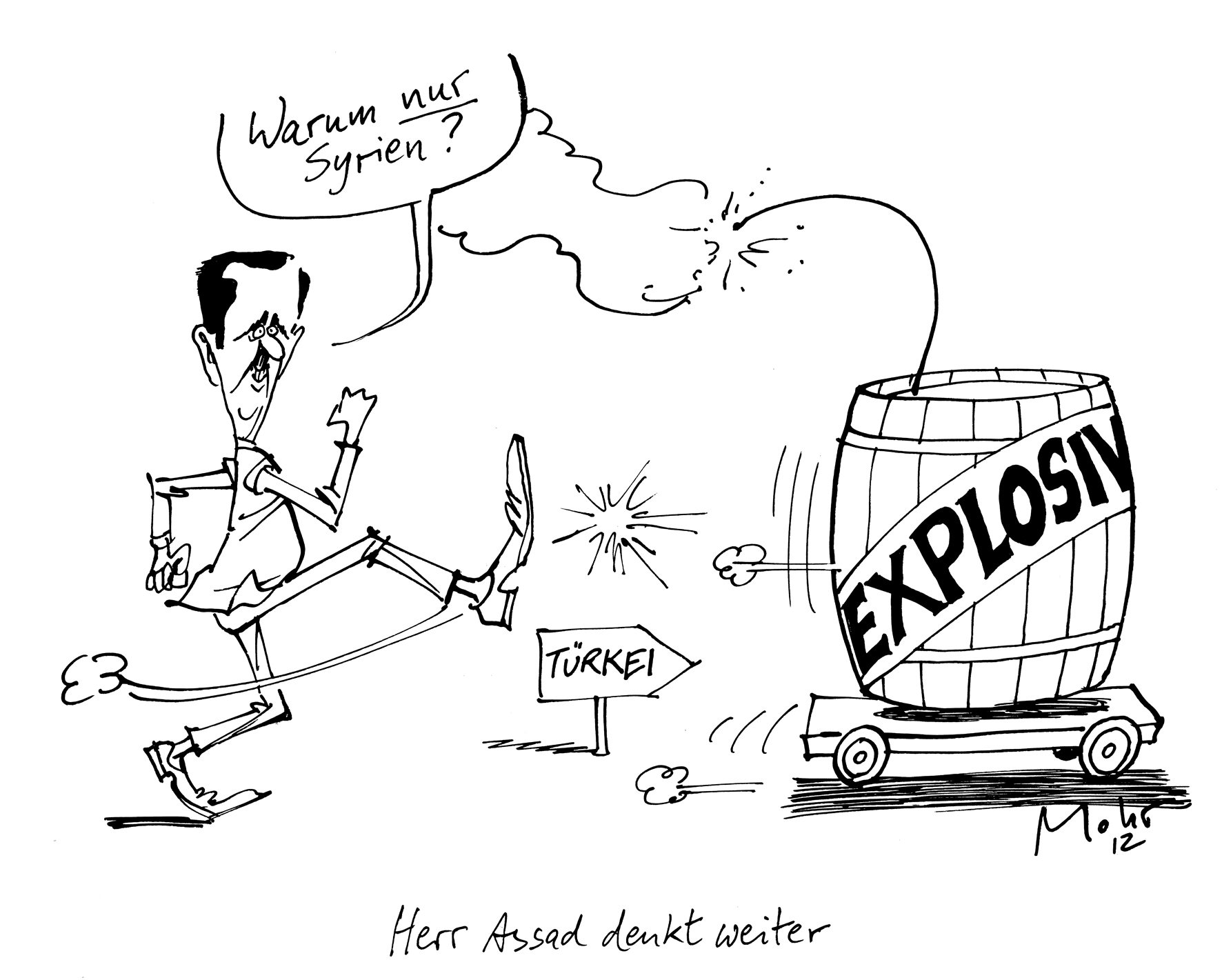 Herr Assad denkt weiter