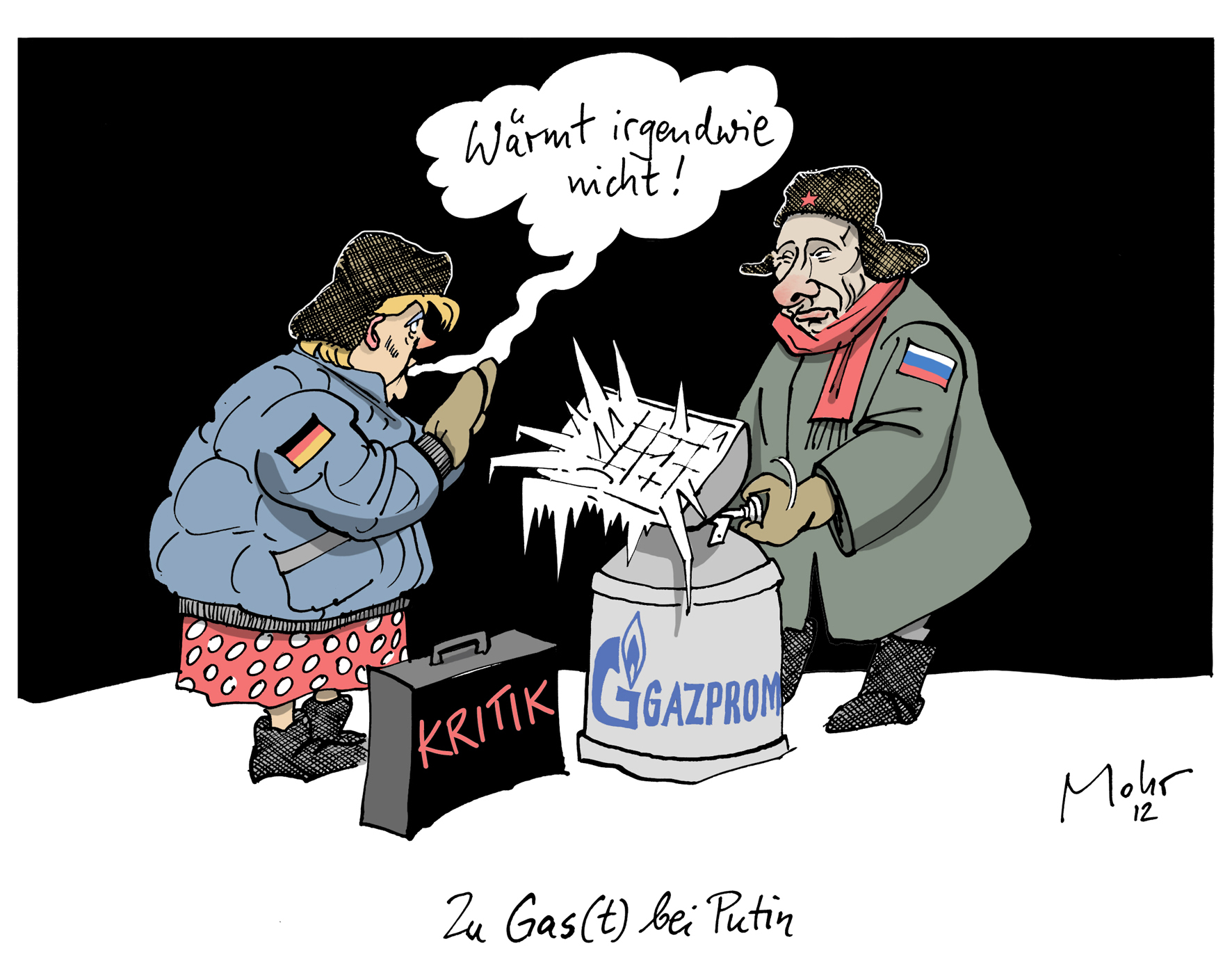 Zu Gas(t) bei Putin