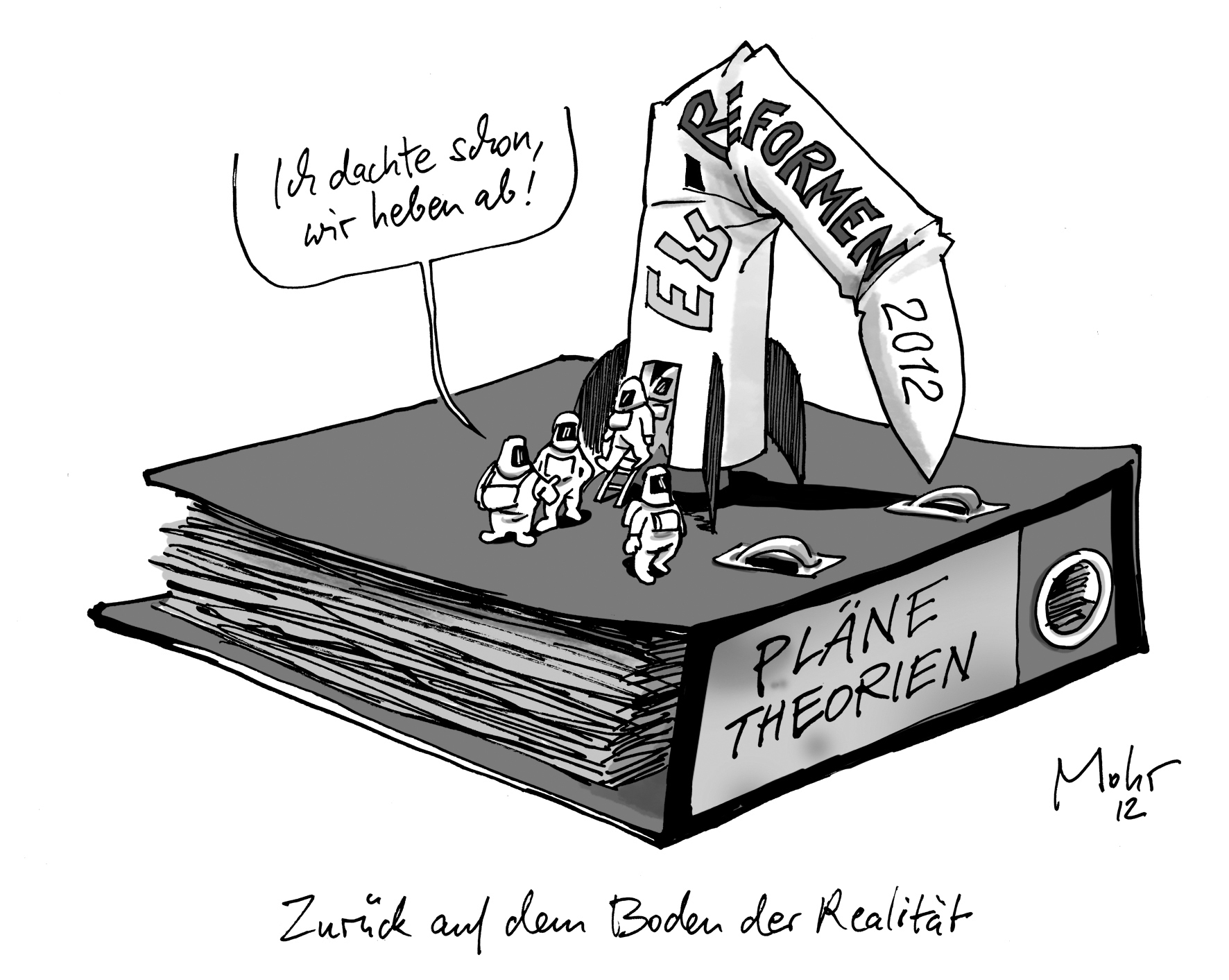 Zurück auf dem Boden der Realität