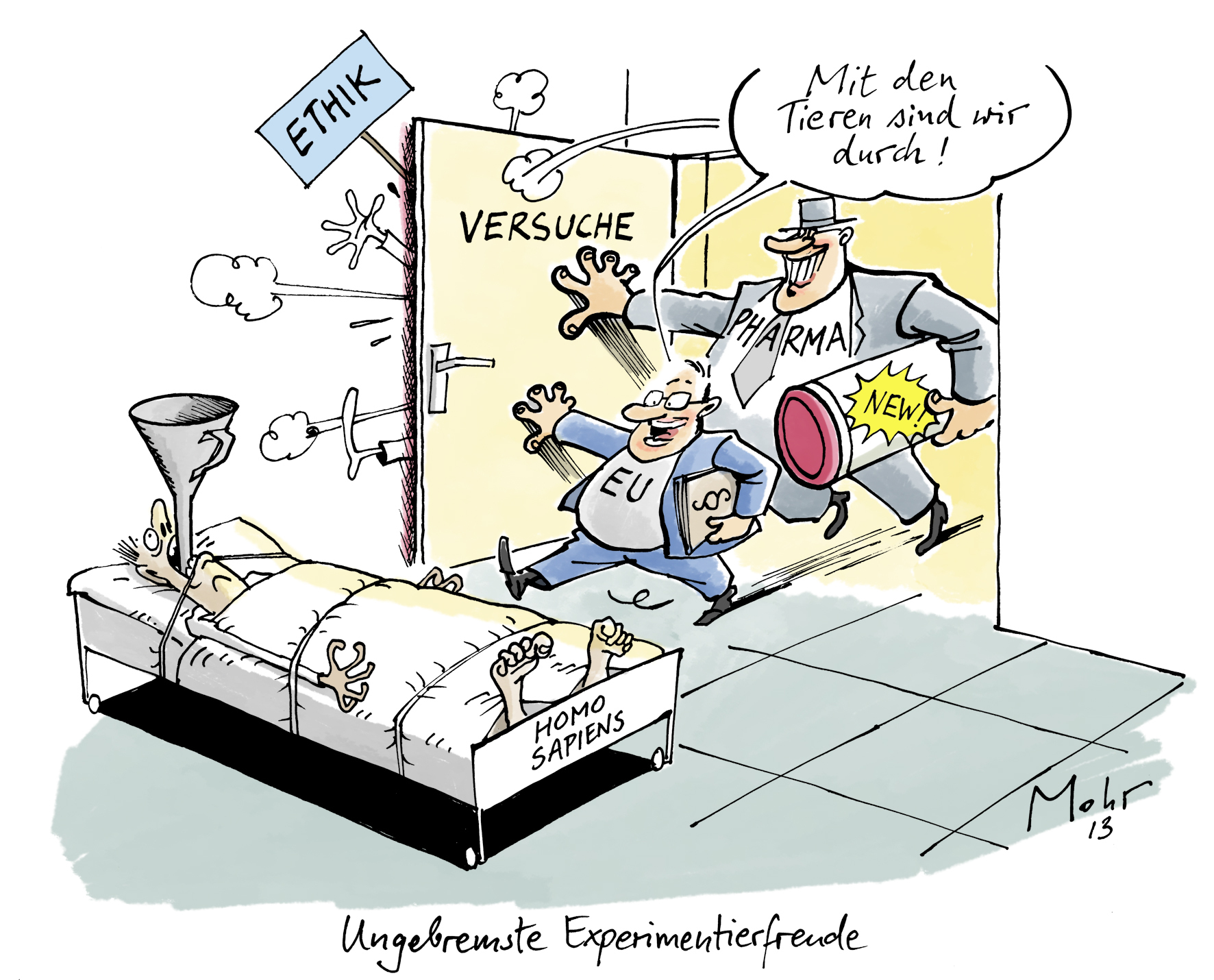 Ungebremste Experimentierfreude