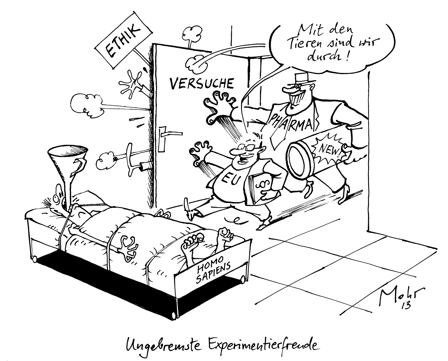 Ungebremste Experimentierfreude