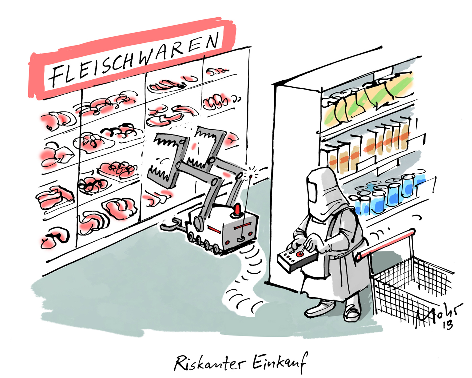 Riskanter Einkauf