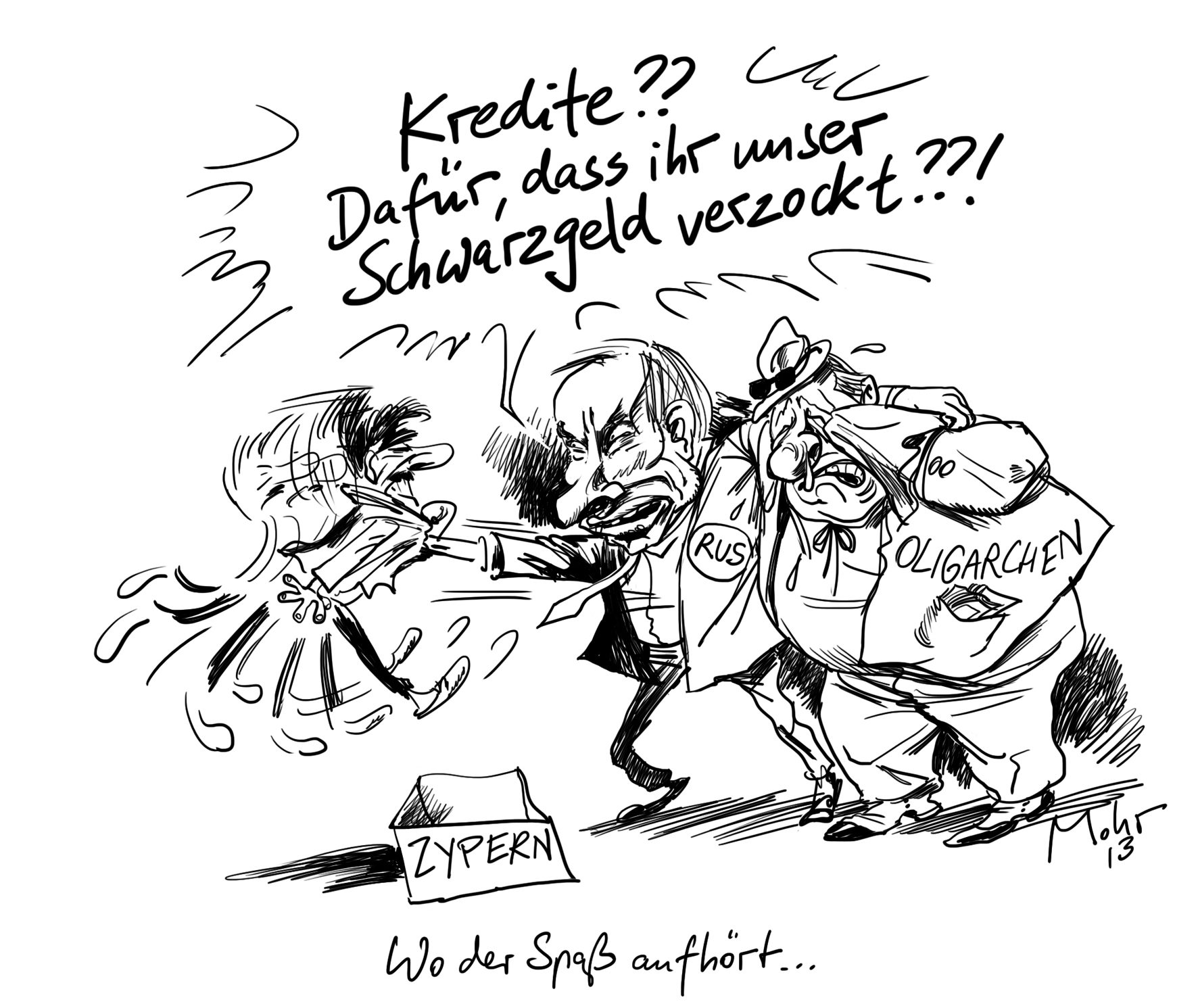 Wo der Spaß aufhört...