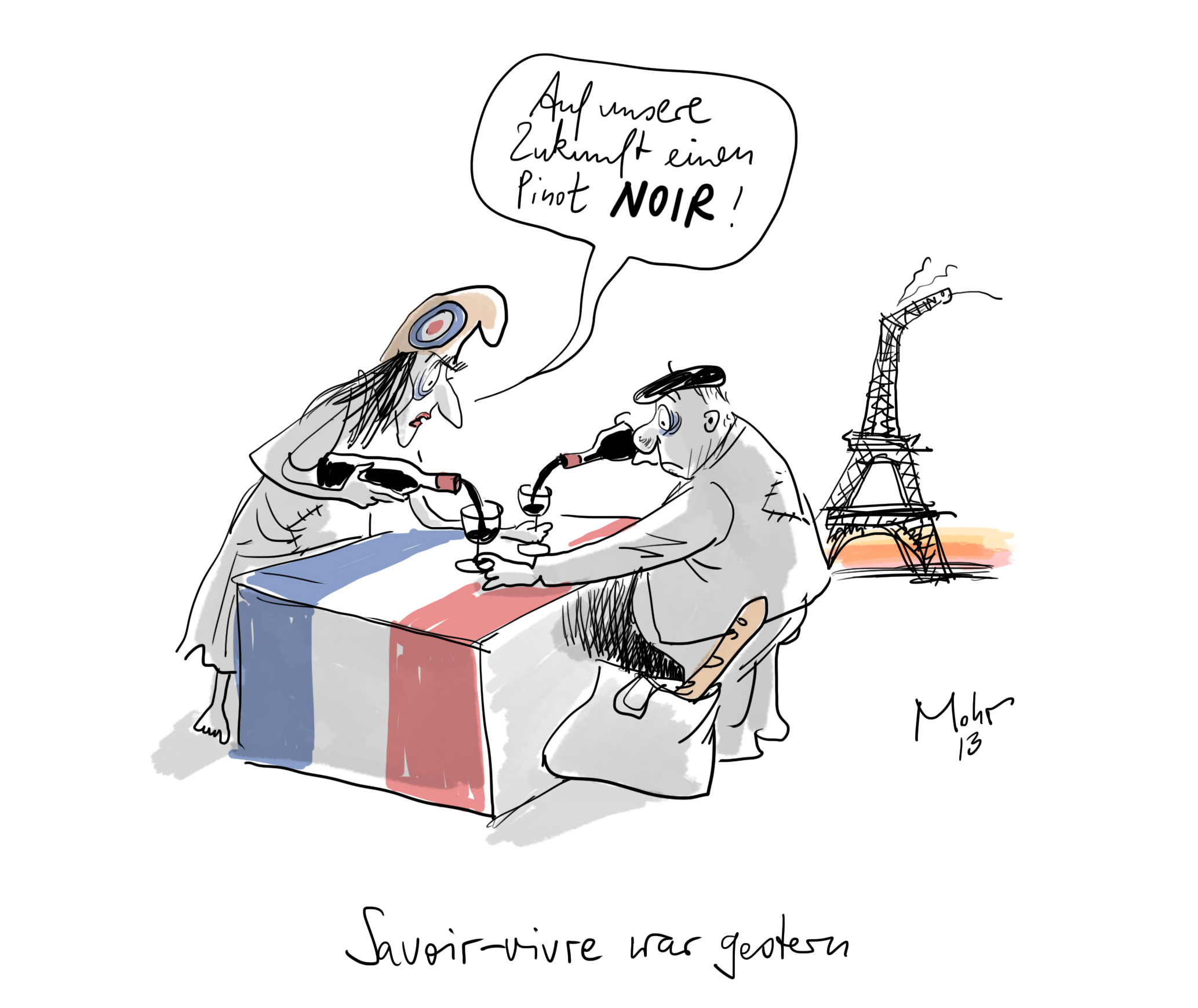 Savoir-vivre war gestern