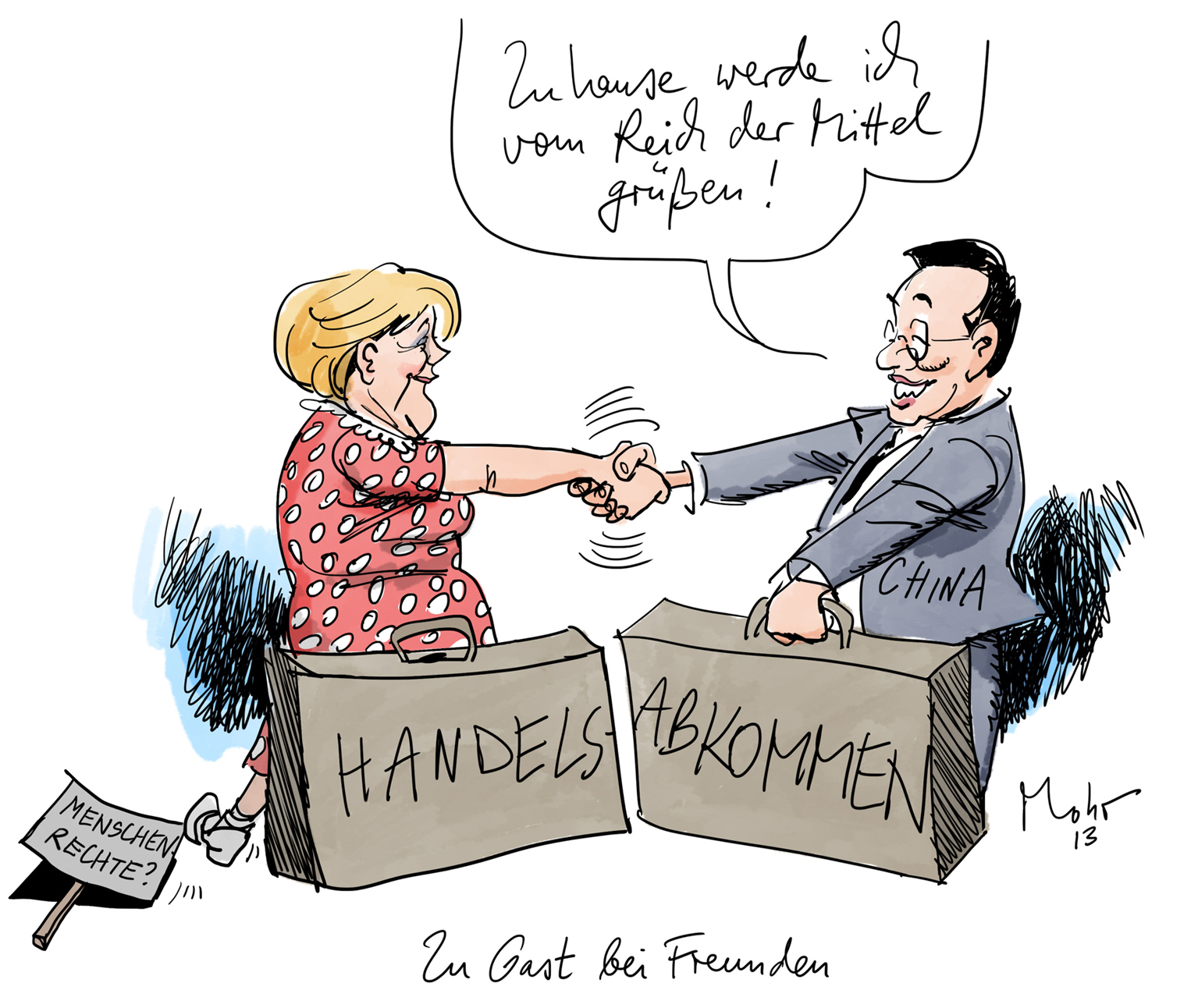 Zu Gast bei Freunden