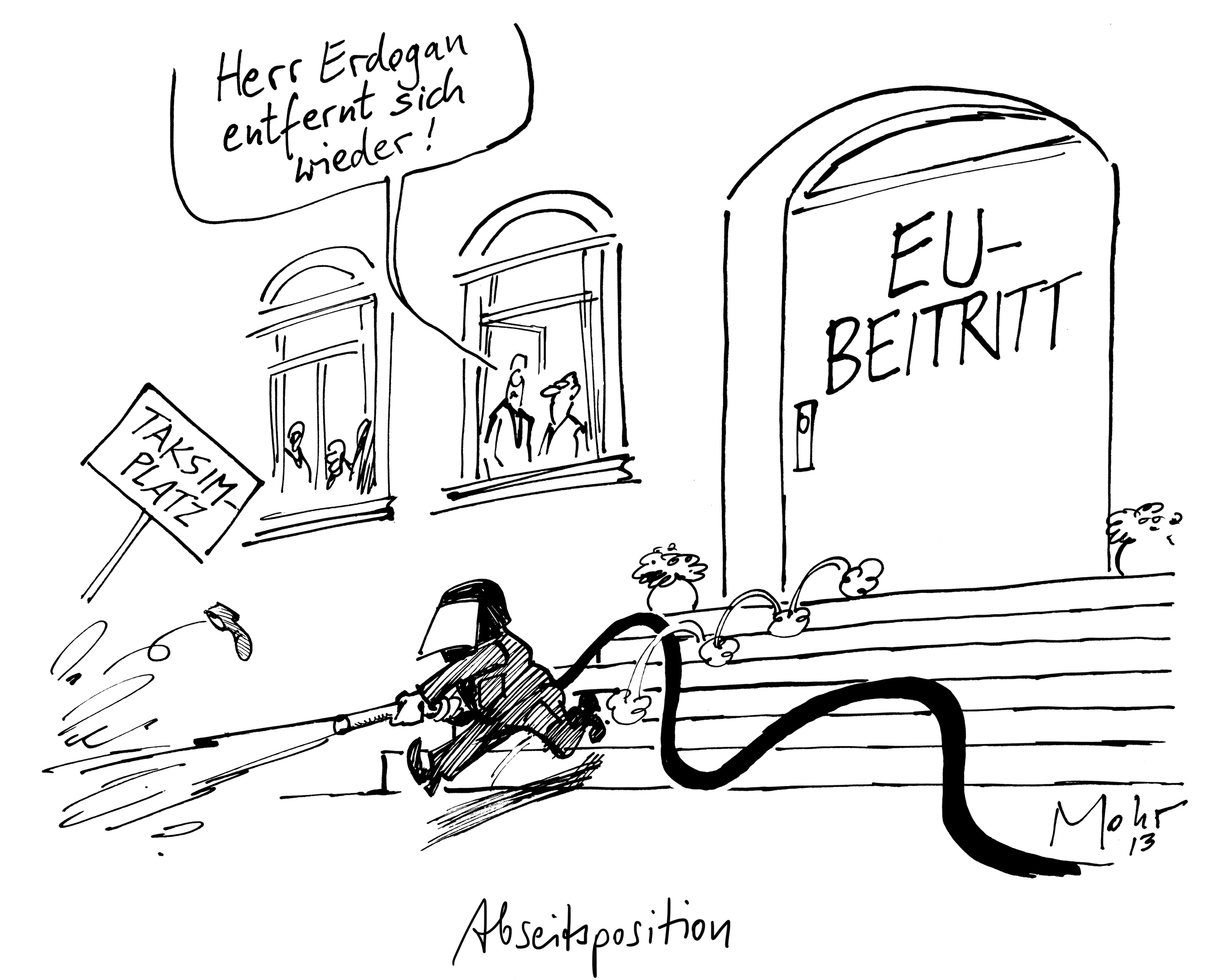 Abseitsposition