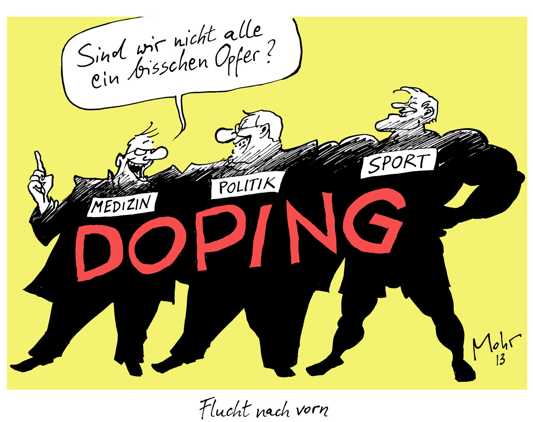Flucht nach vorn