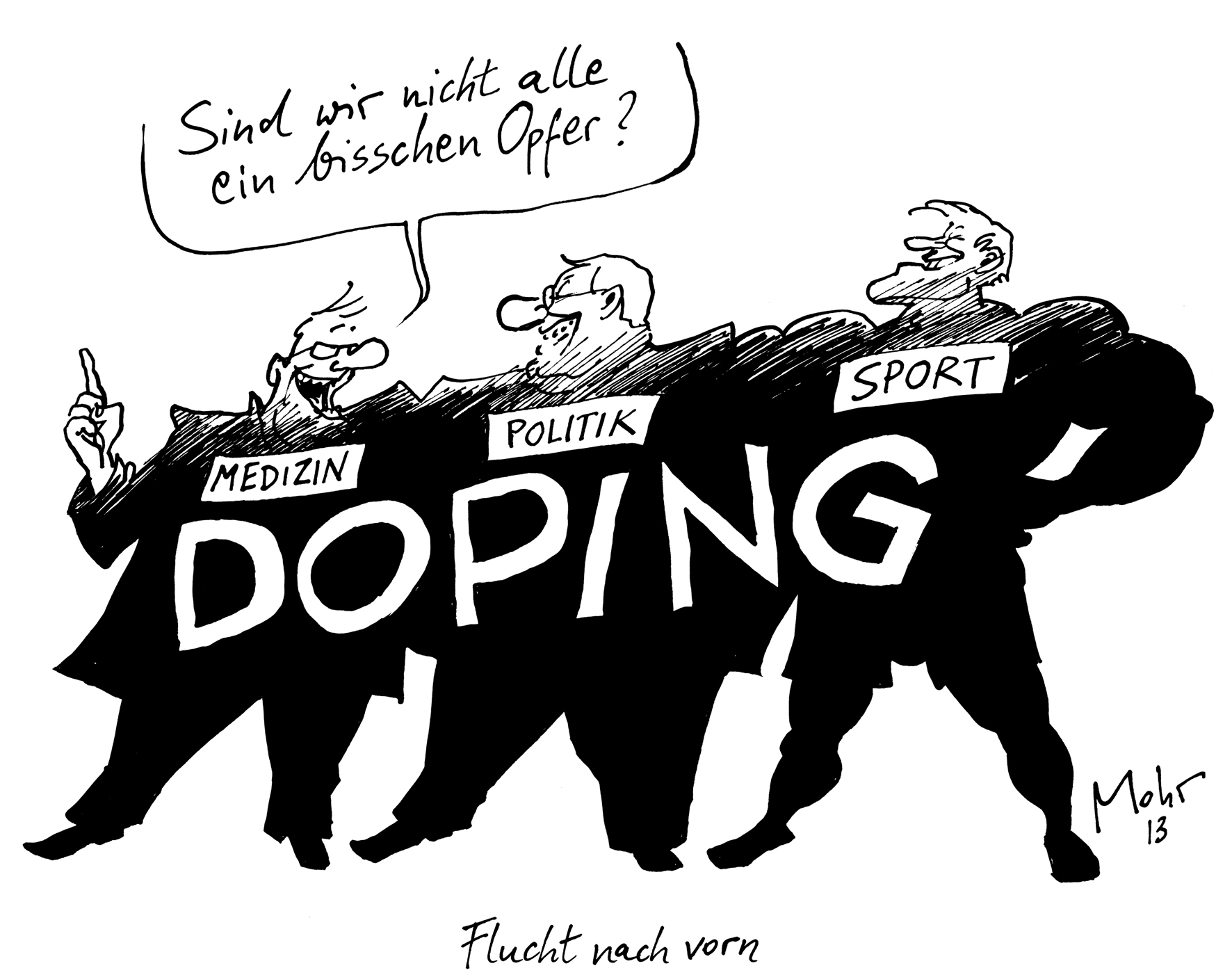 Flucht nach vorn
