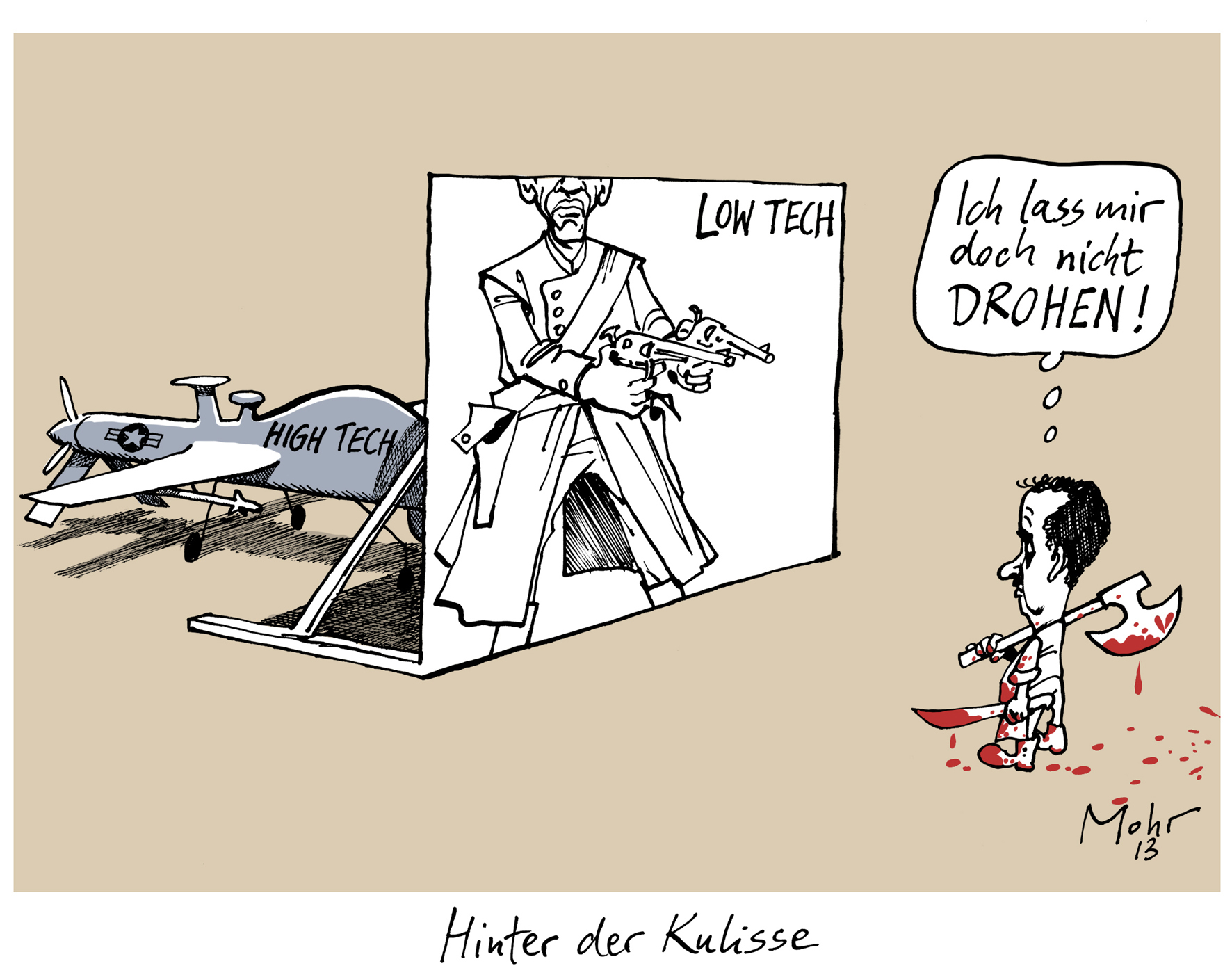 Hinter der Kulisse