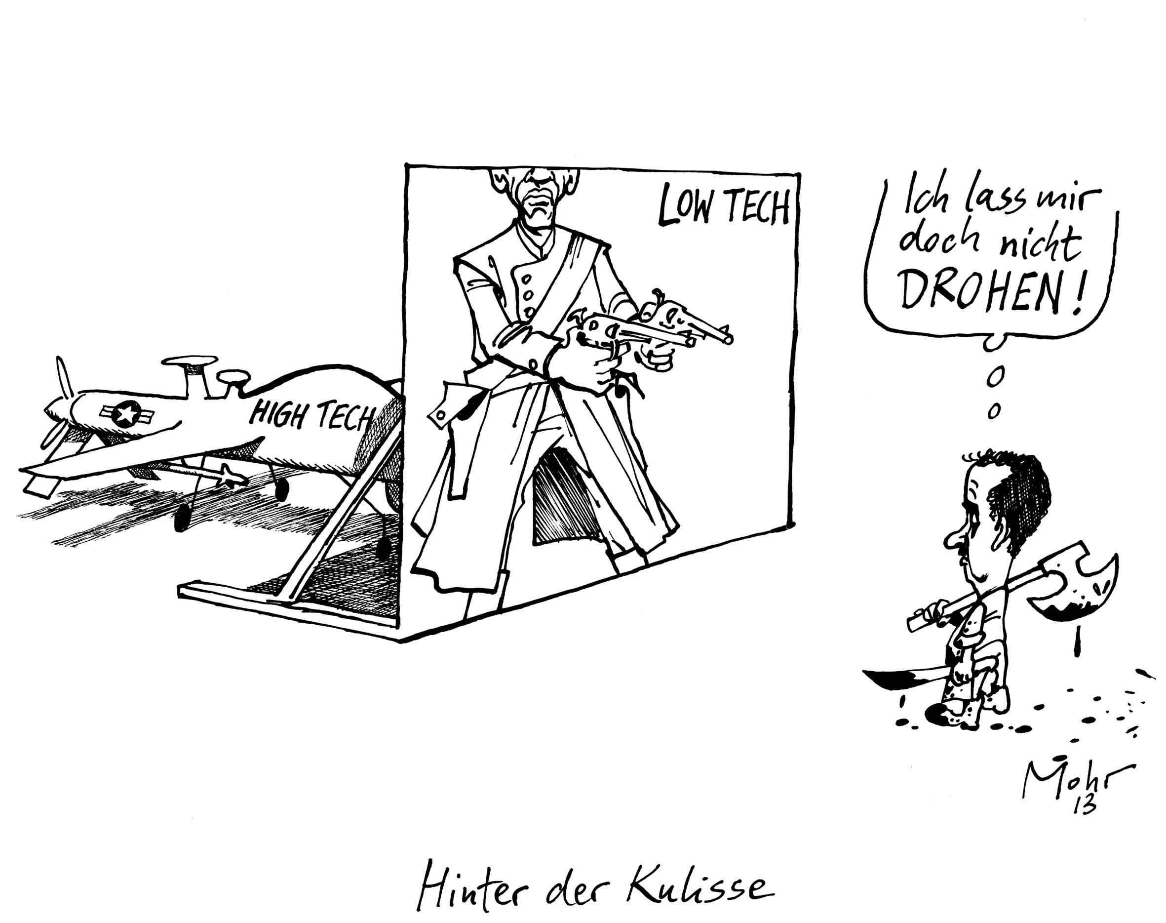 Hinter der Kulisse