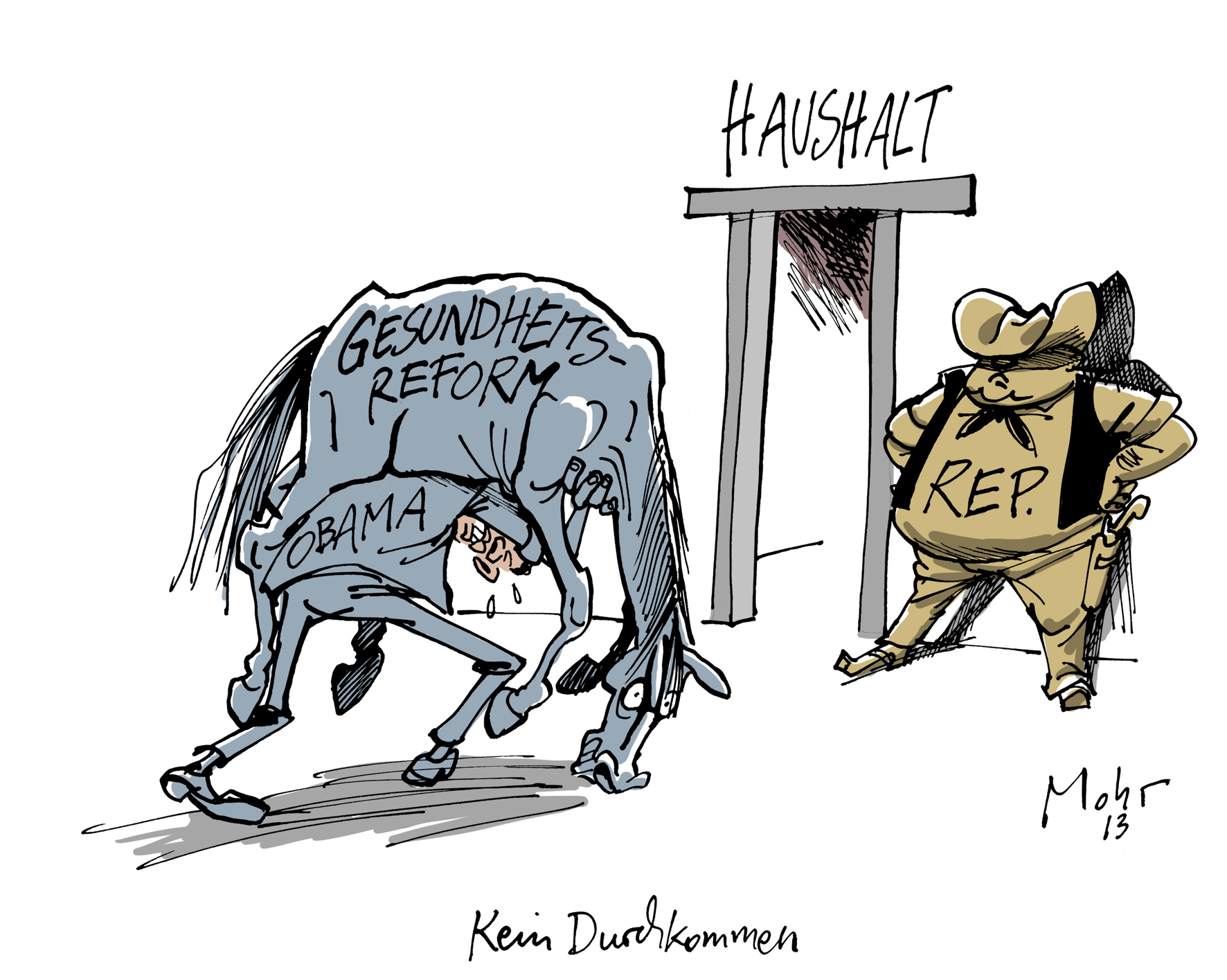 Kein Durchkommen