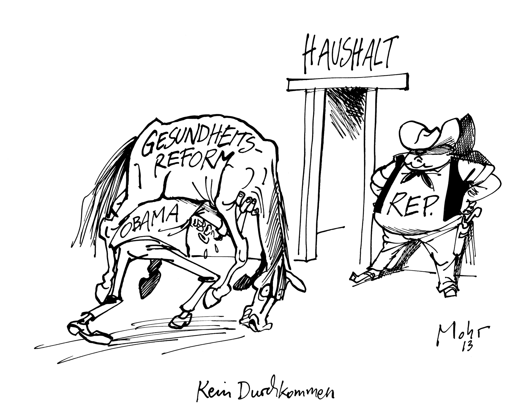 Kein Durchkommen