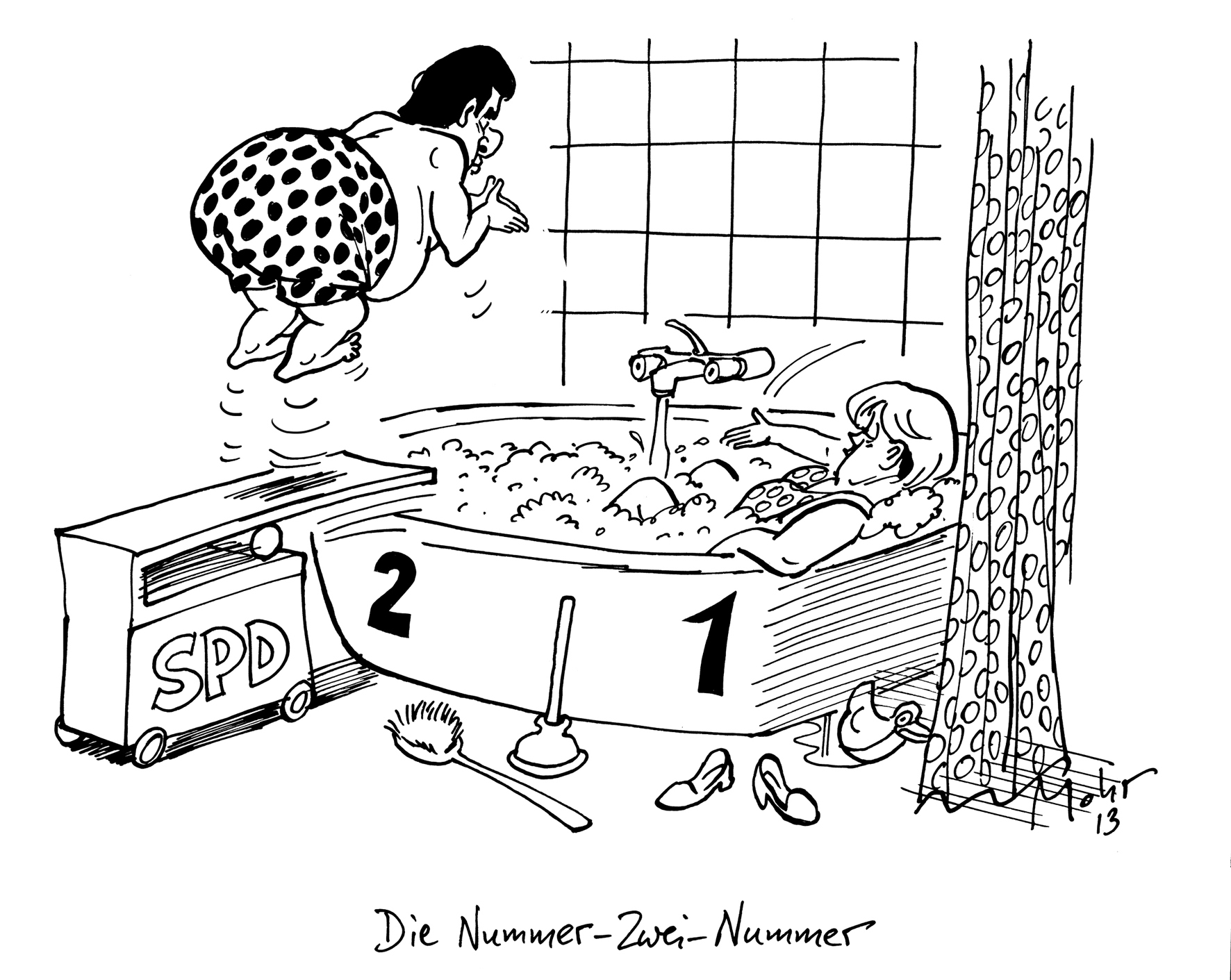 Die Nummer-Zwei-Nummer