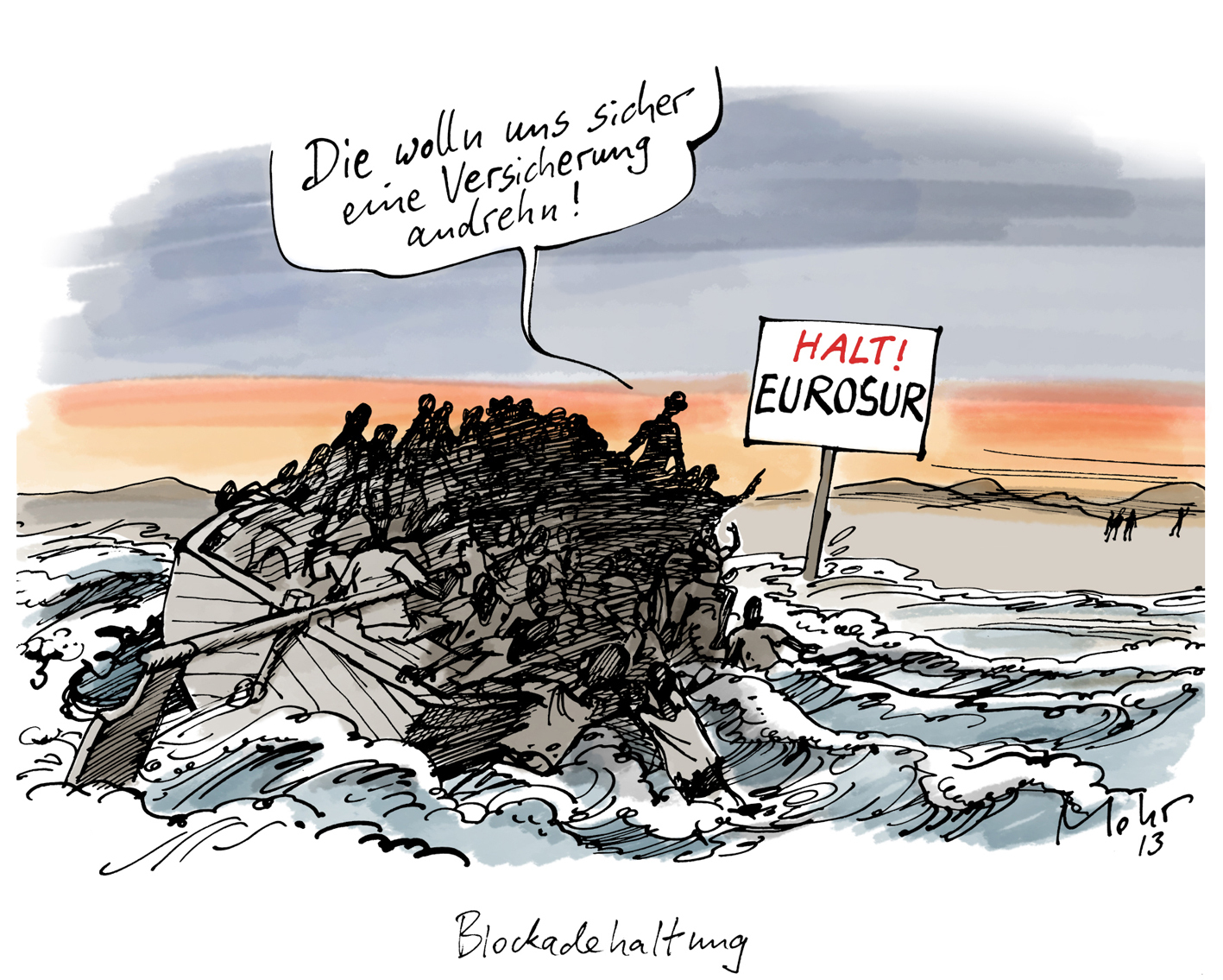 Blockadehaltung