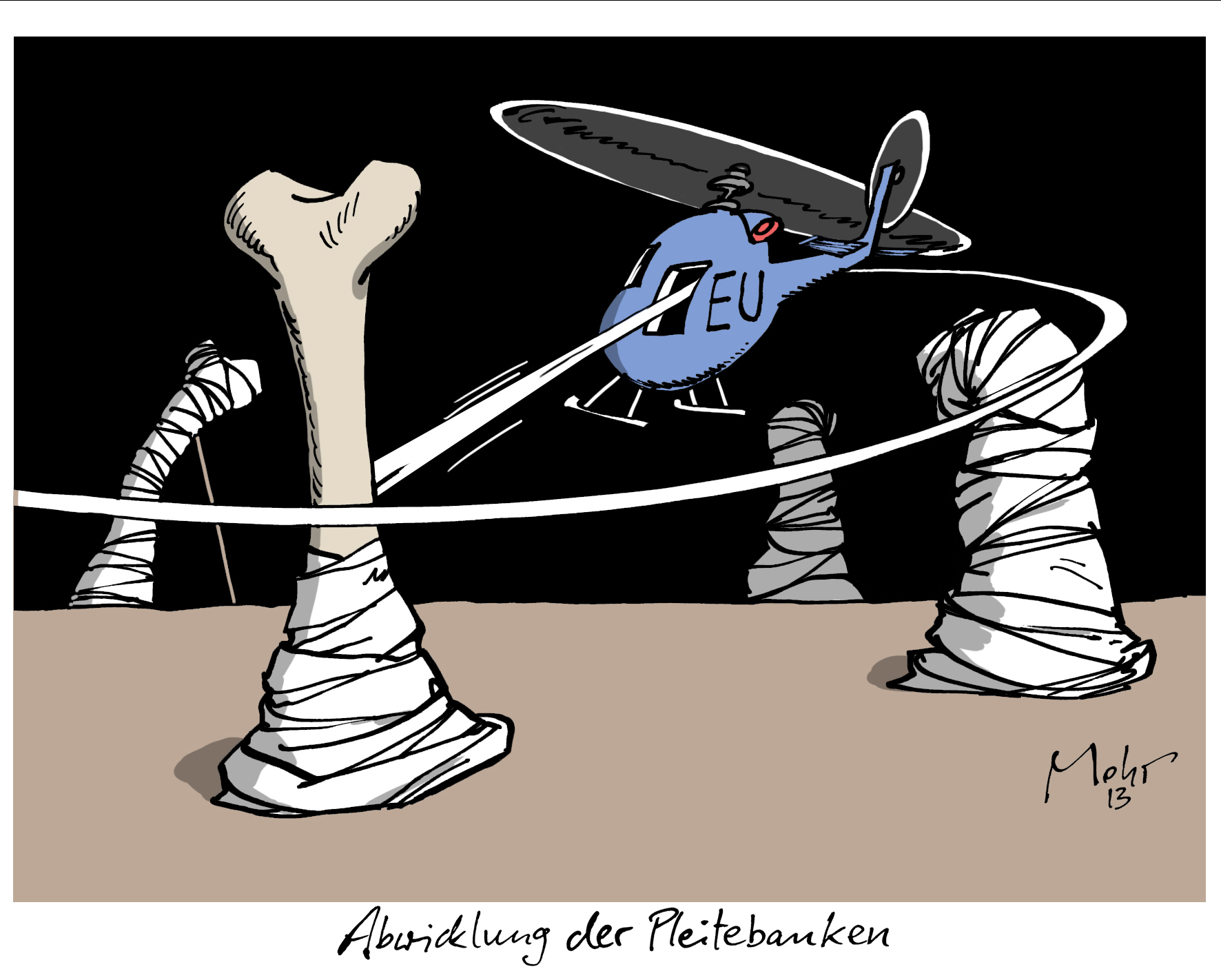 Abwicklung der Pleitebanken