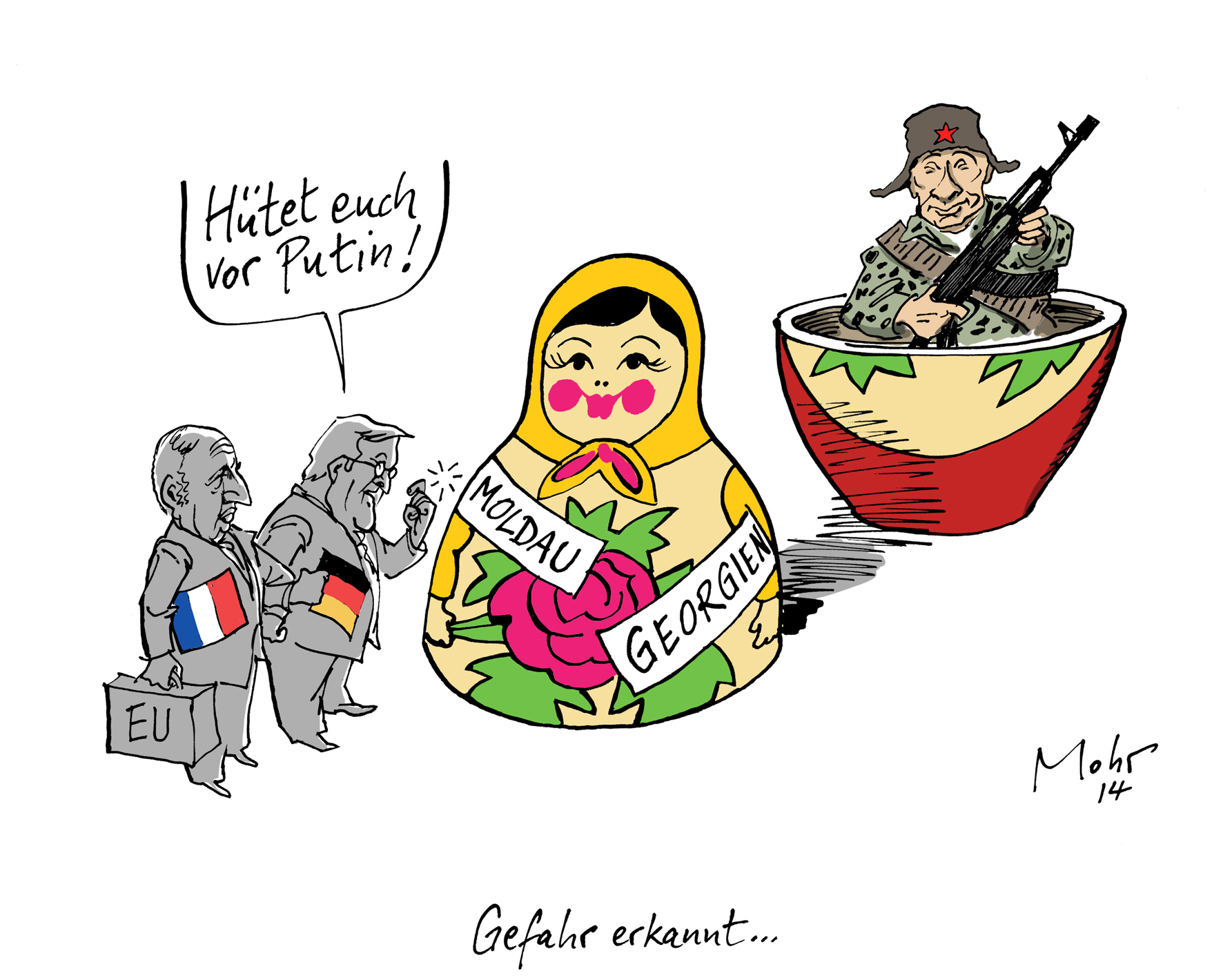 Gefahr erkannt...