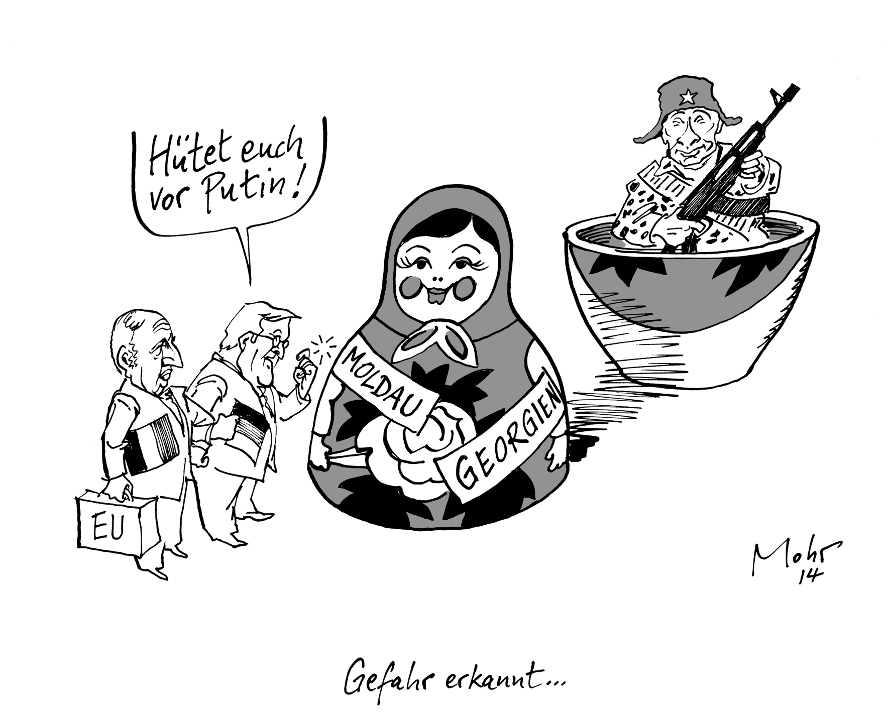 Gefahr erkannt...