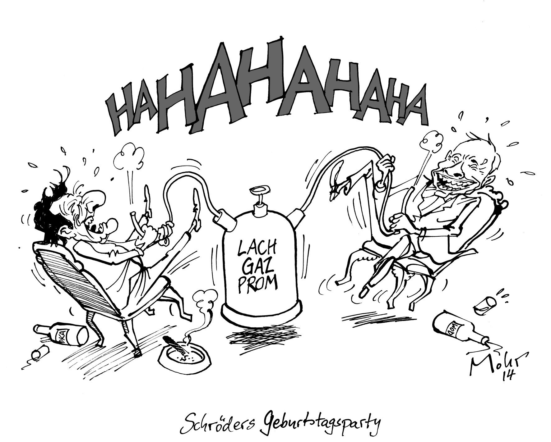 Schröders Geburtstagsparty