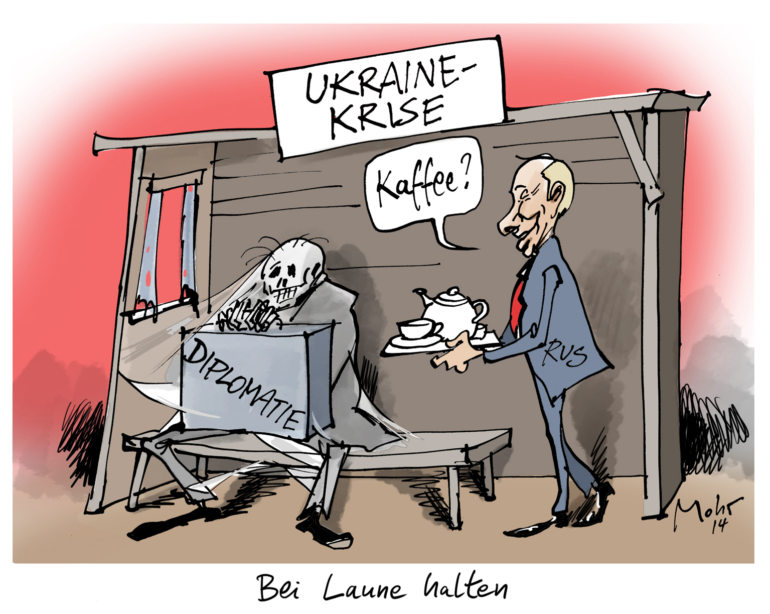 Bei Laune halten