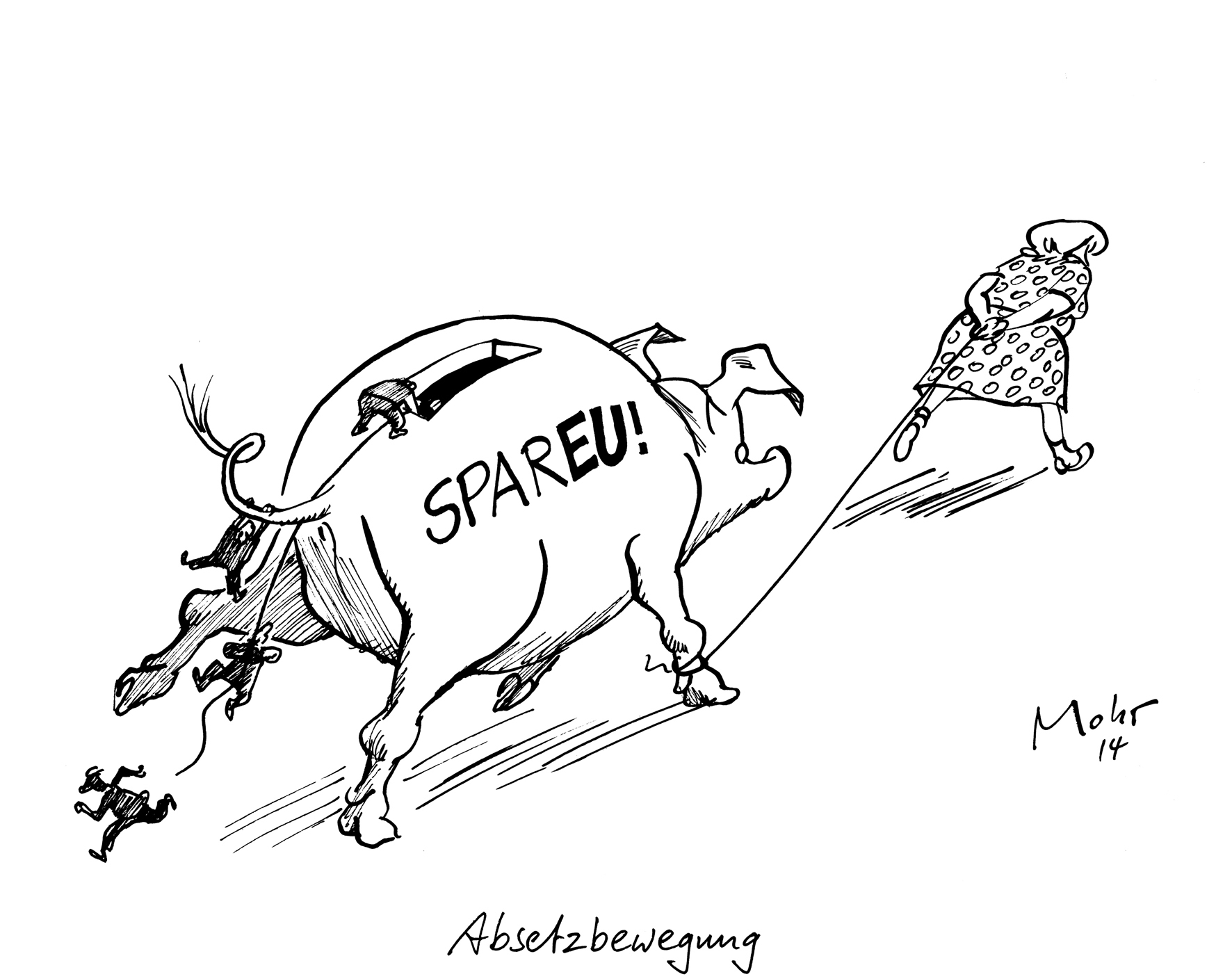 Absetzbewegung