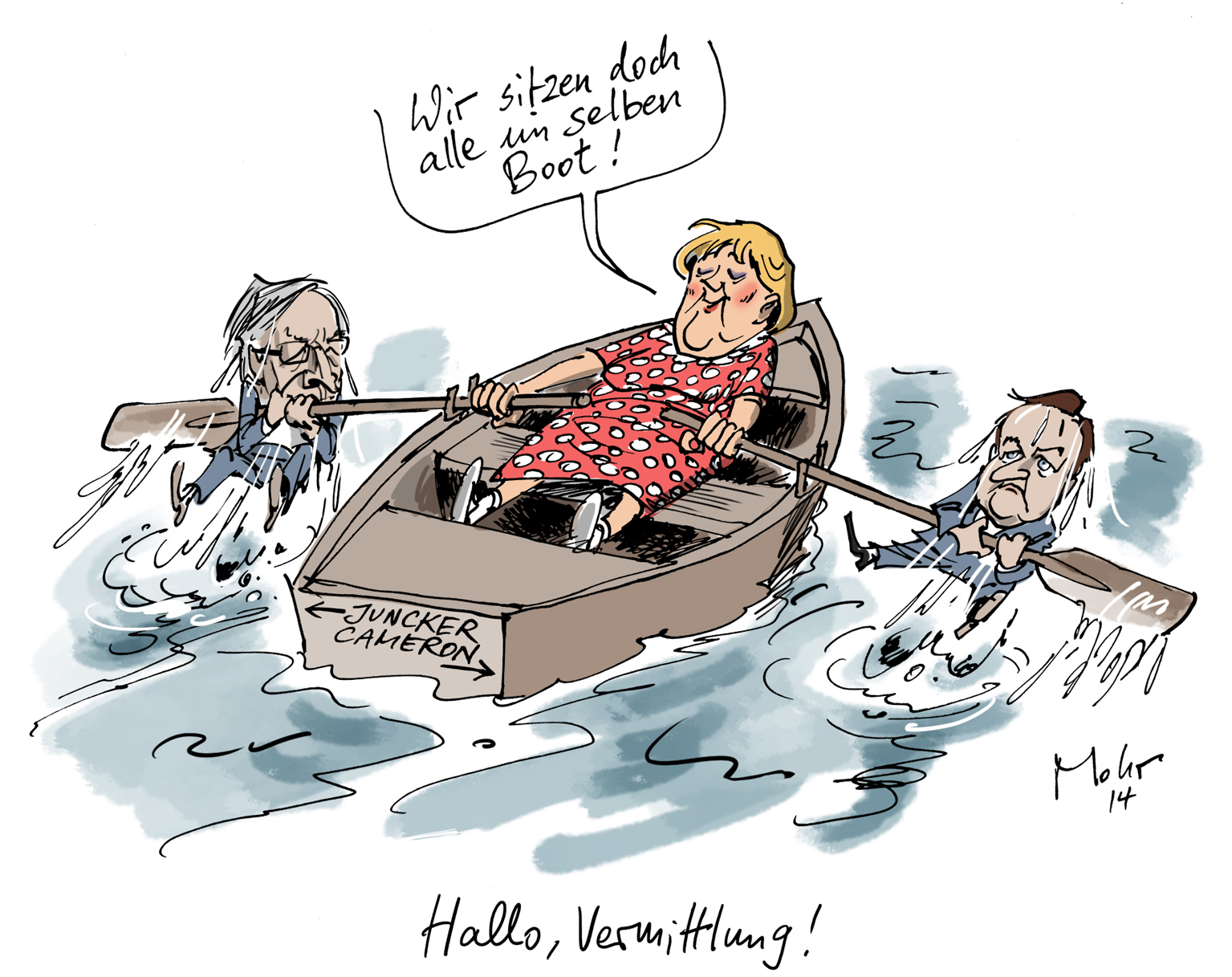 Hallo, Vermittlung!