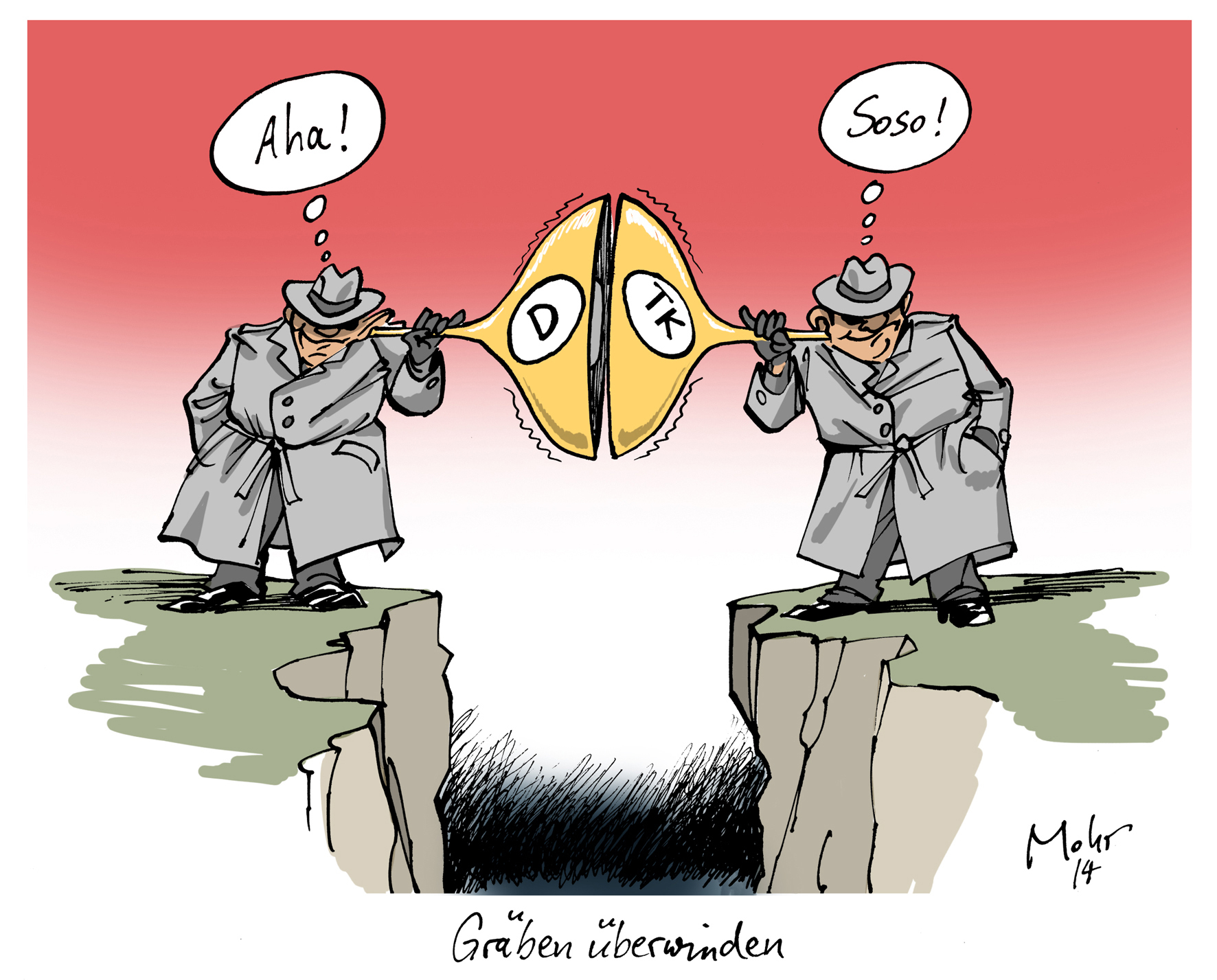 Gräben überwinden