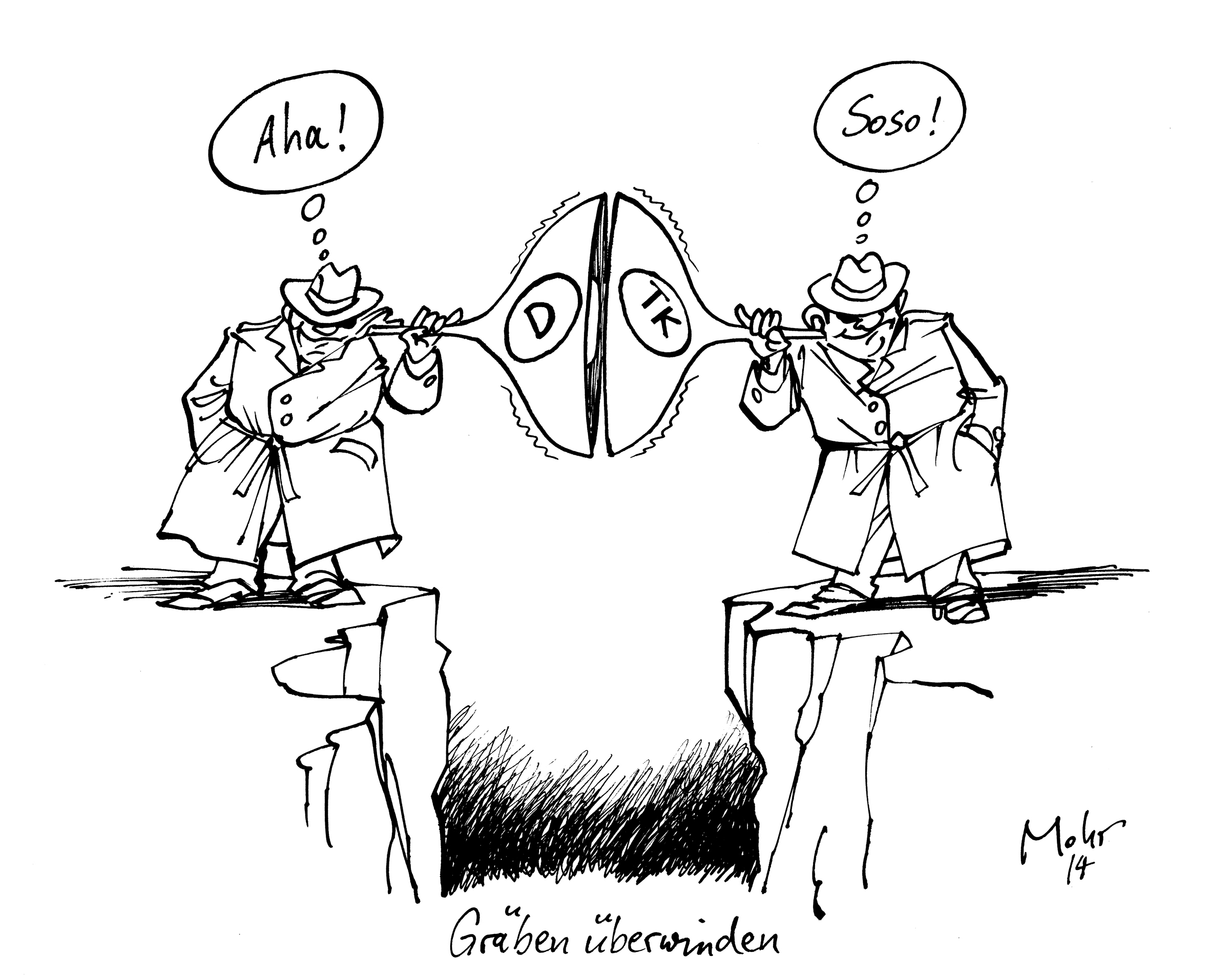 Gräben überwinden