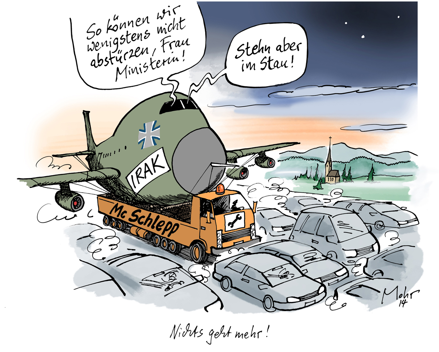 Nichts geht mehr!