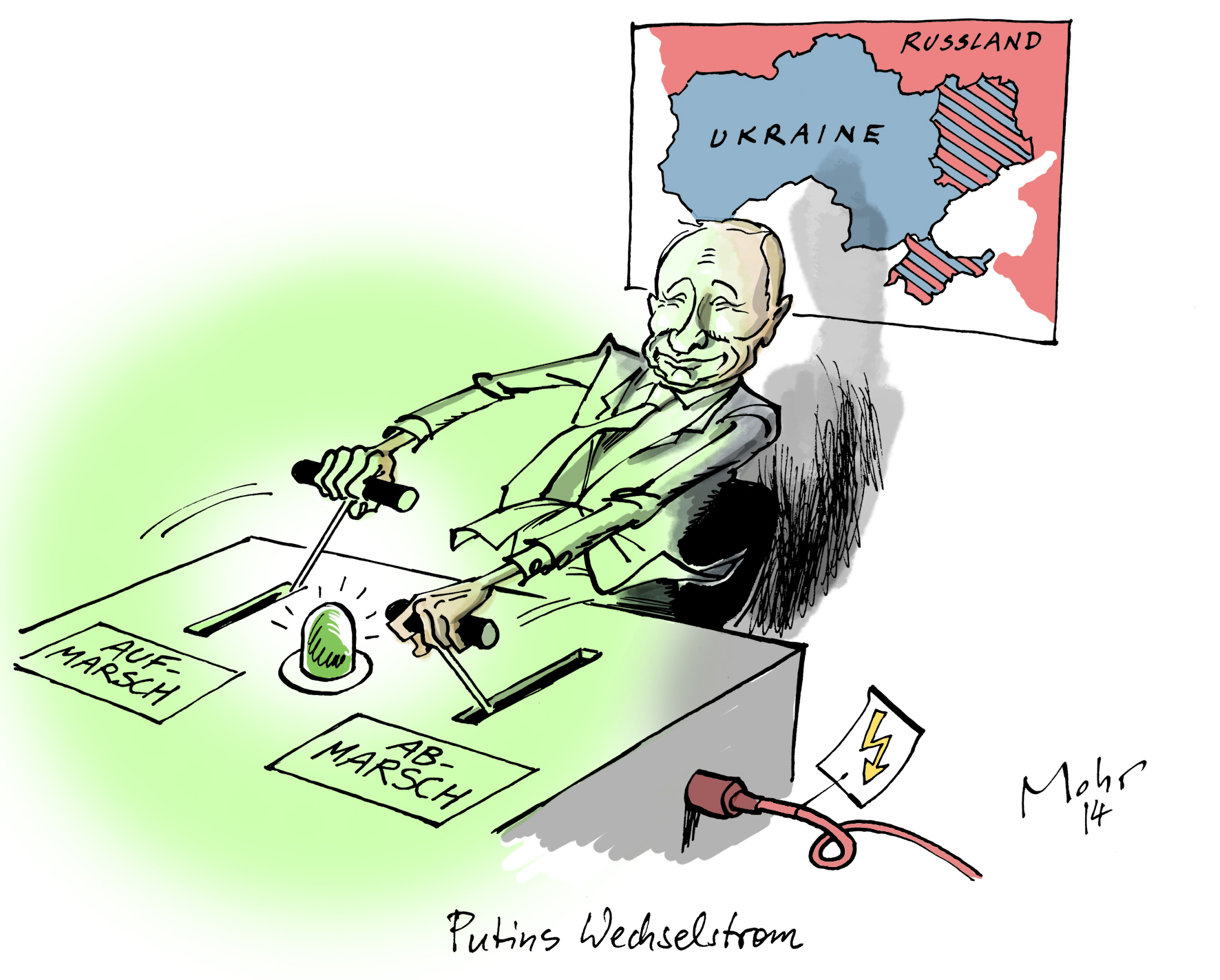 Putins Wechselstrom
