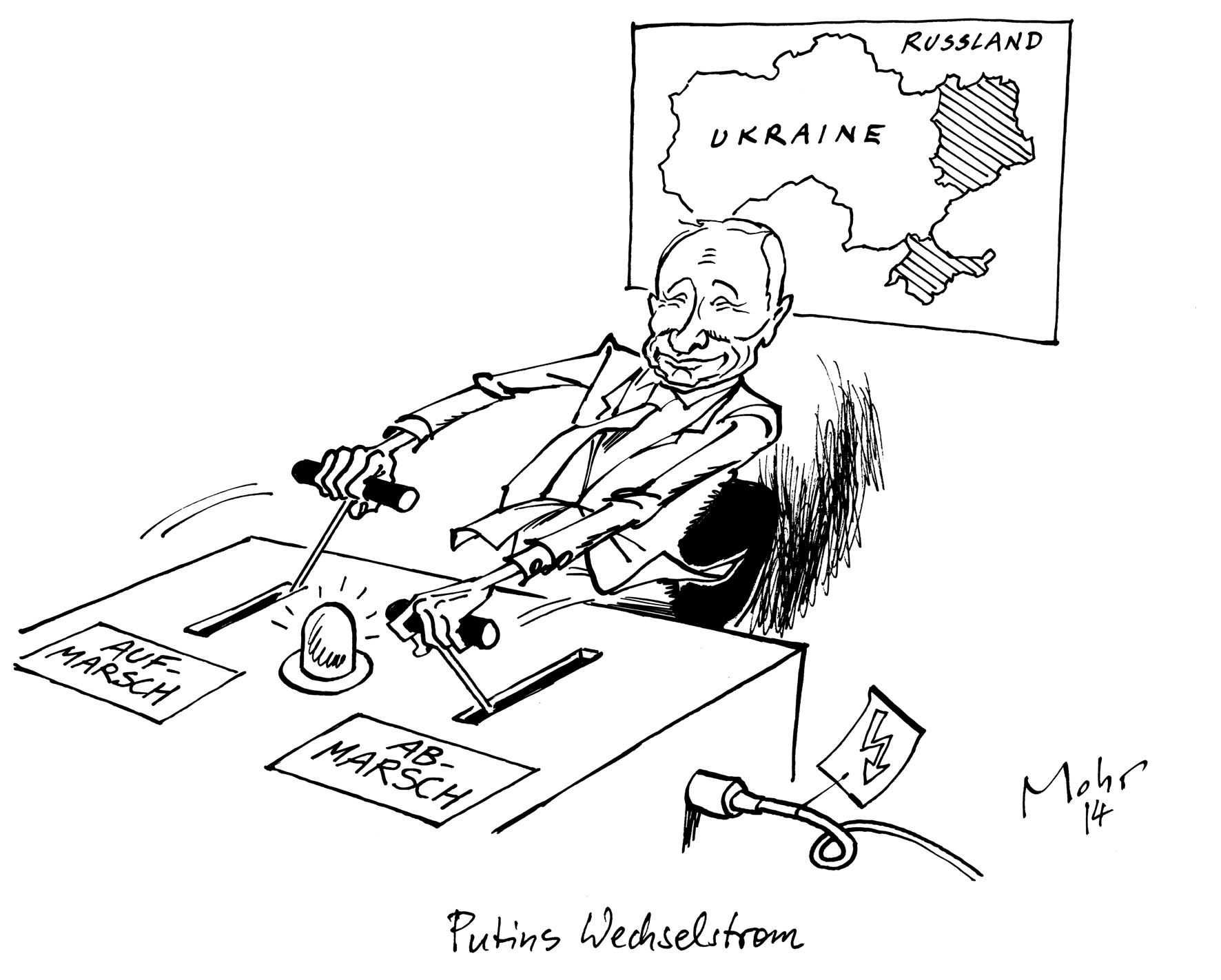 Putins Wechselstrom