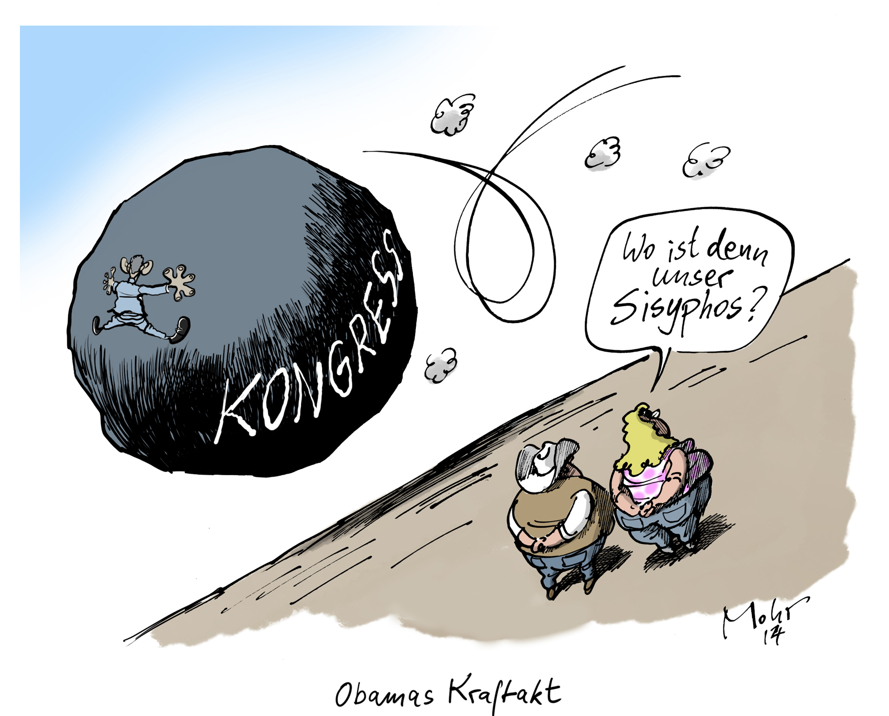 Obamas Kraftakt