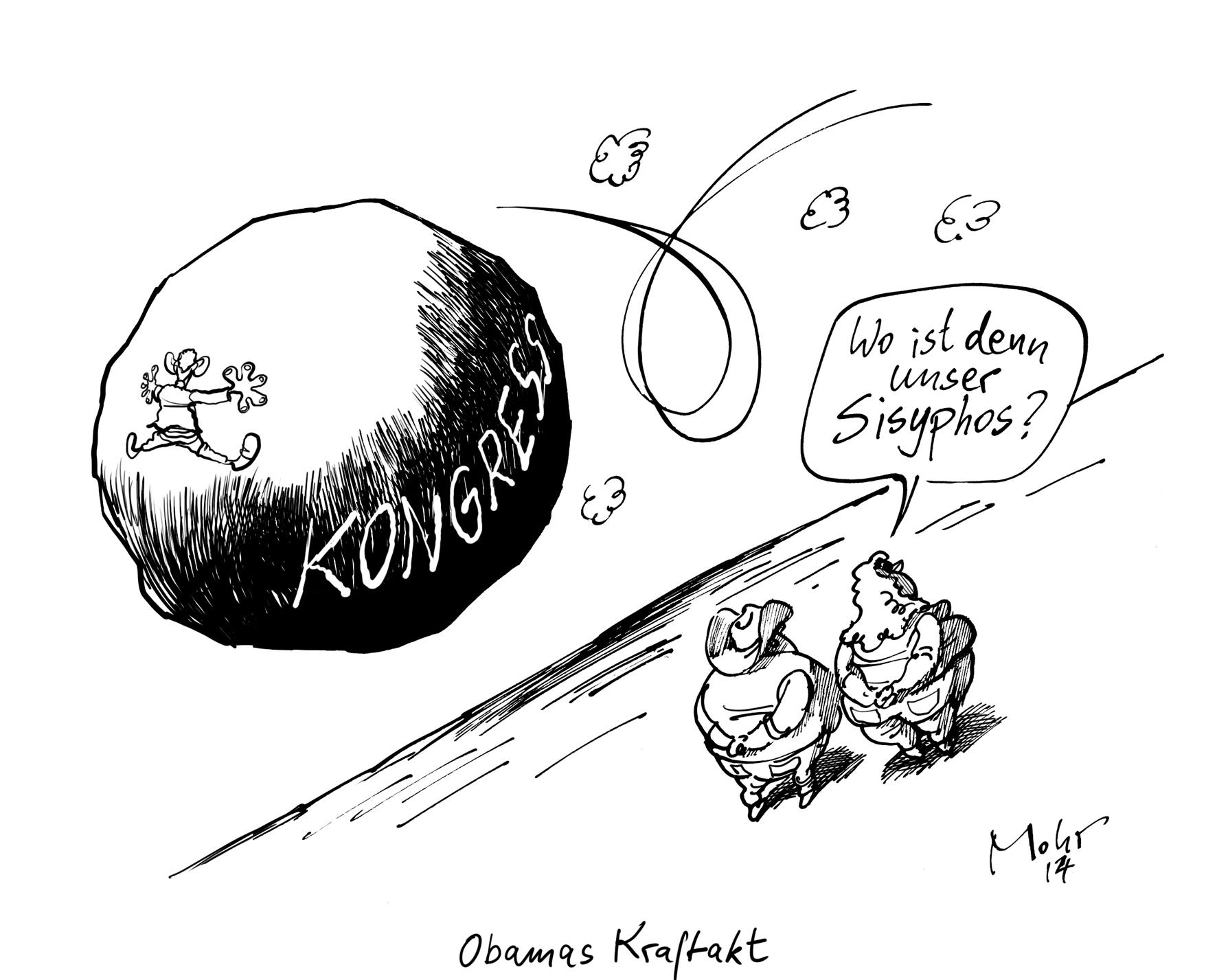 Obamas Kraftakt