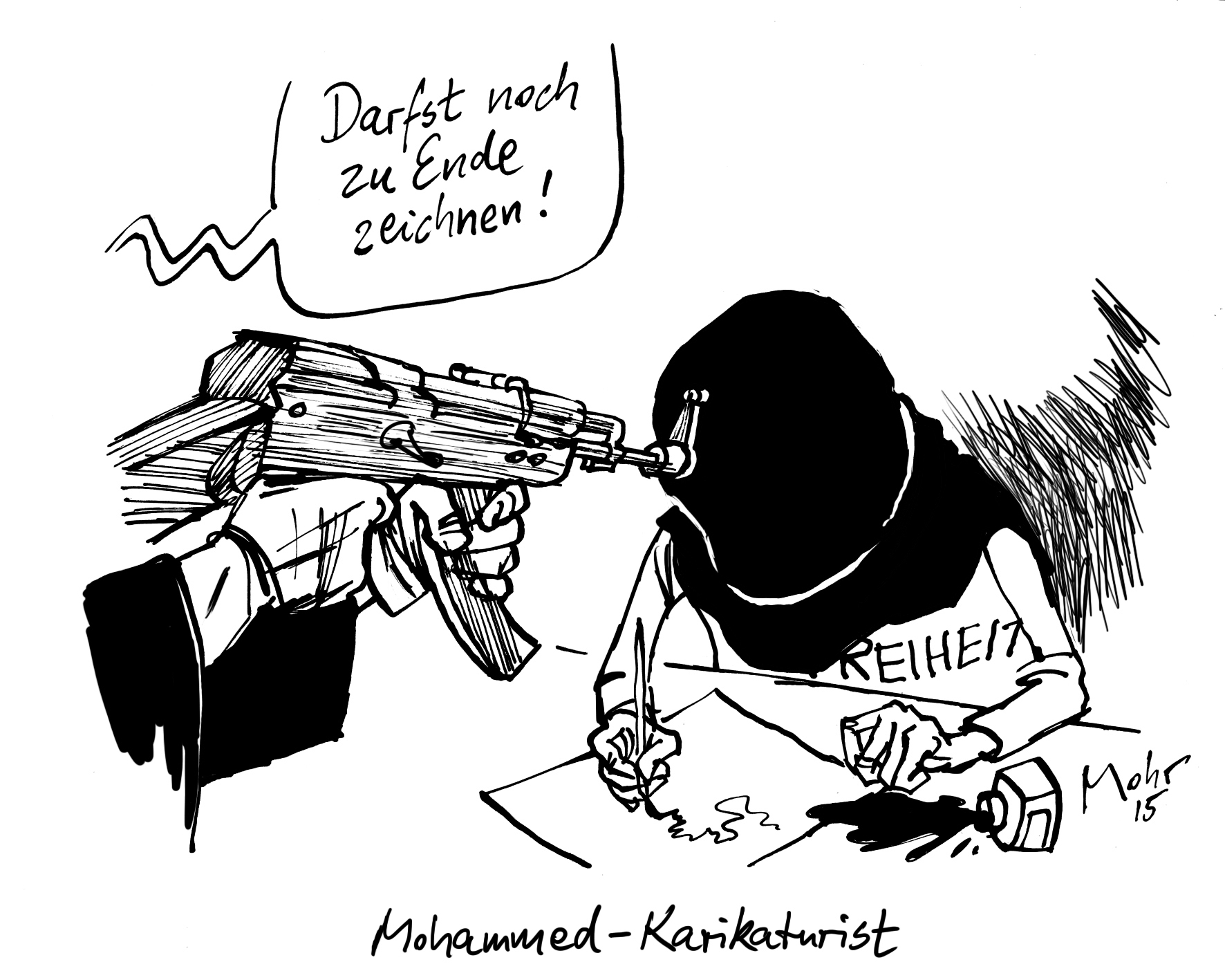 Mohammed-Karikaturist