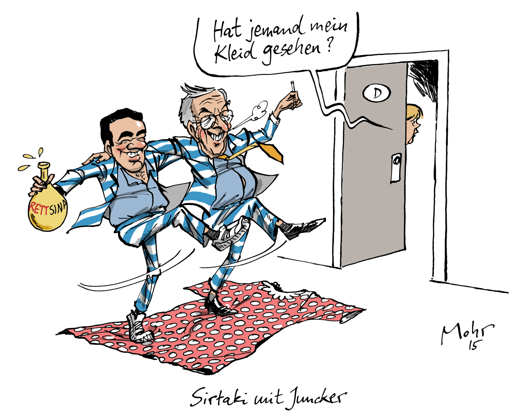 Sirtaki mit Juncker