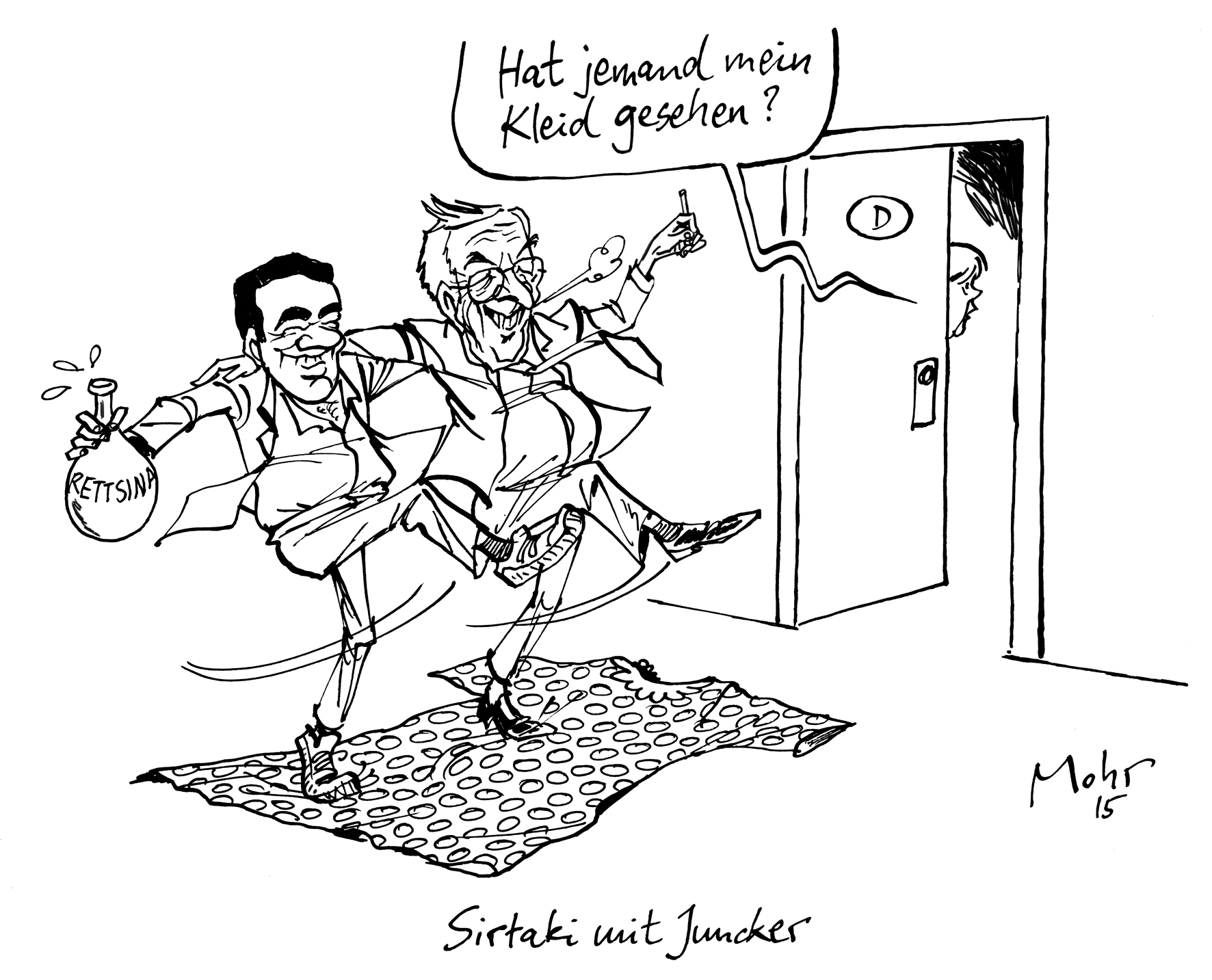 Sirtaki mit Juncker