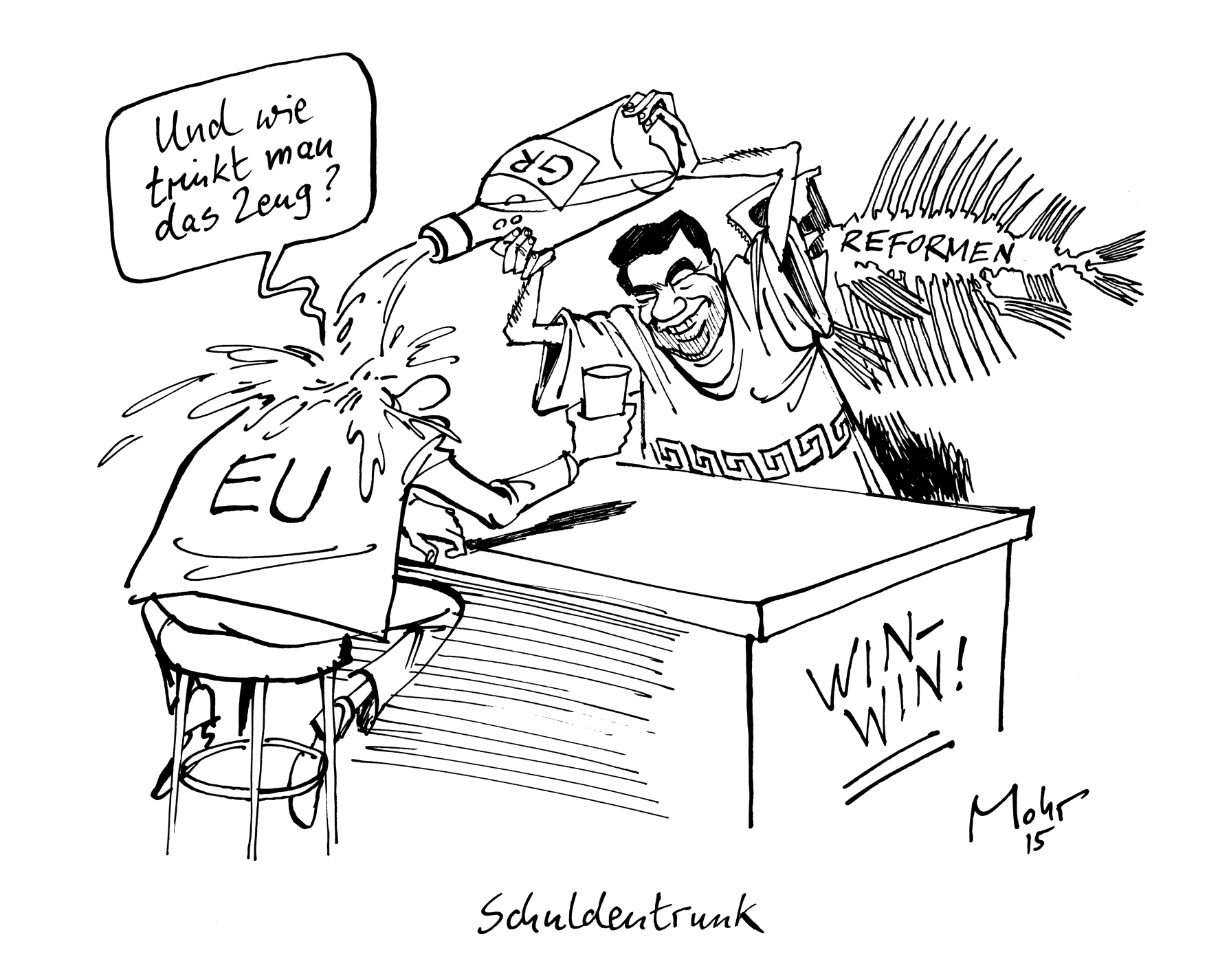 Schuldentrunk