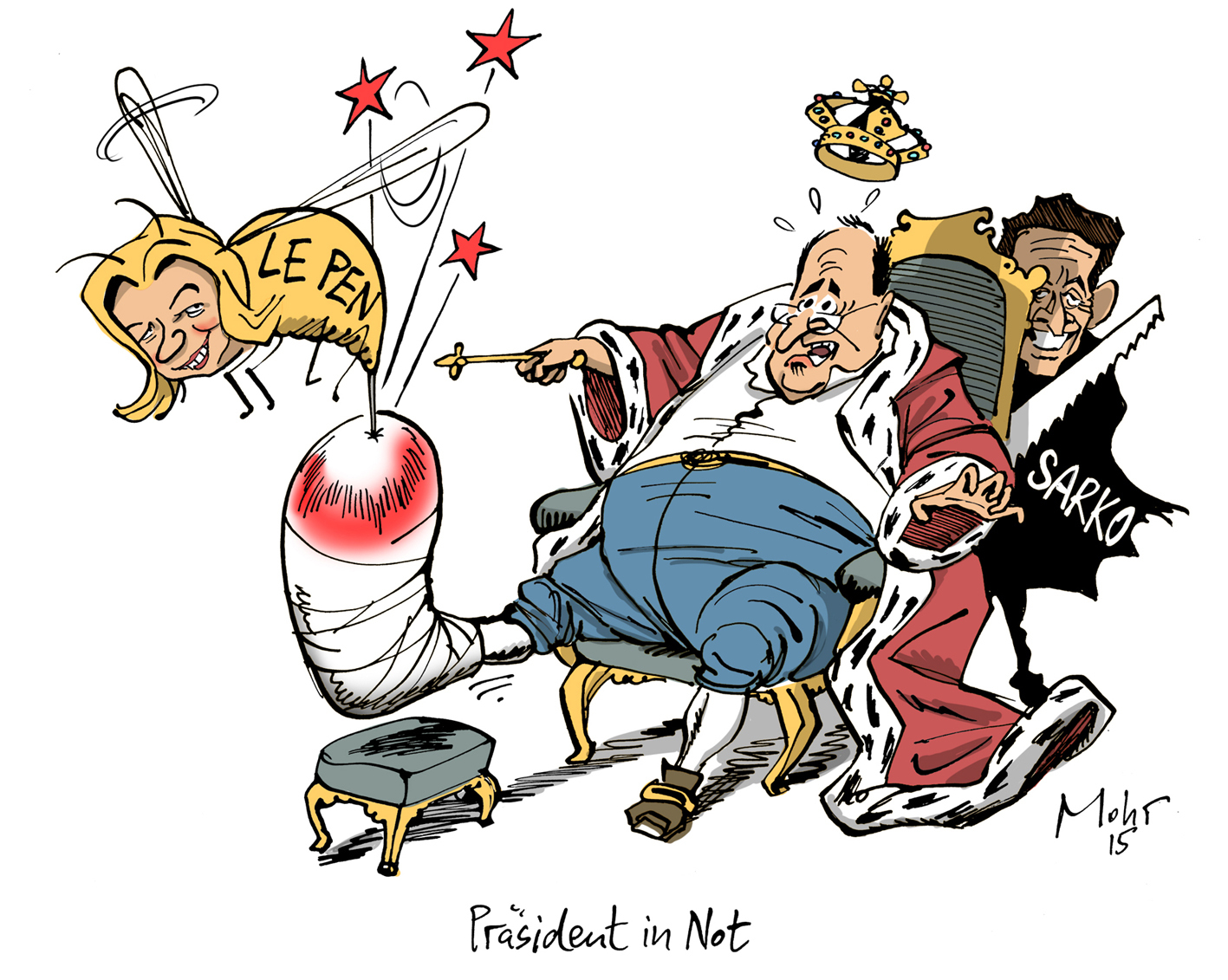 Präsident in Not