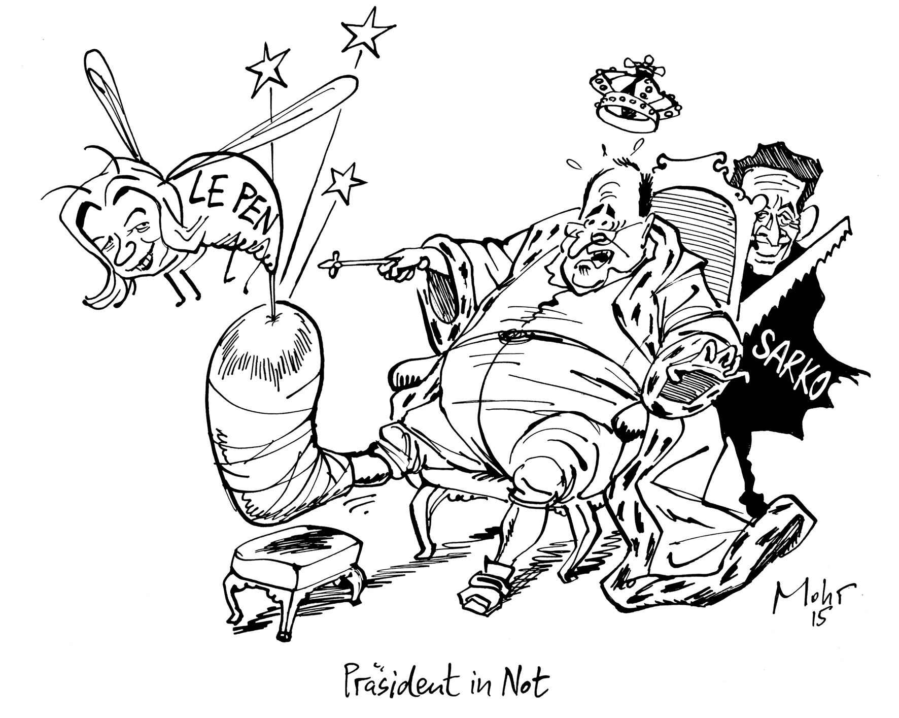Präsident in Not