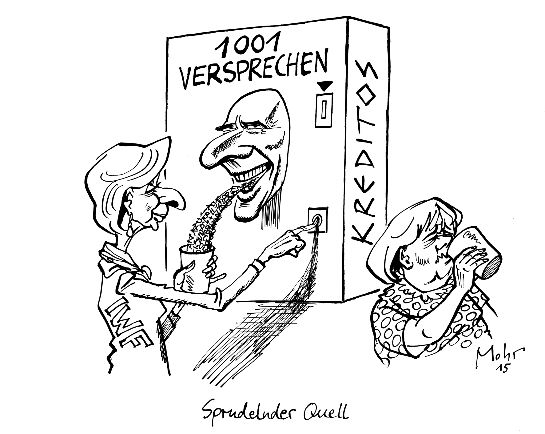 Sprudelnder Quell