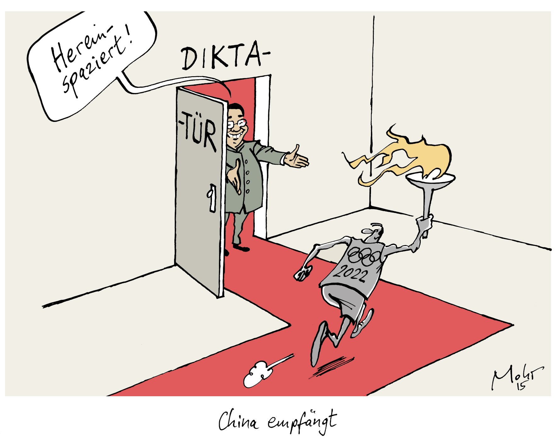 China empfängt