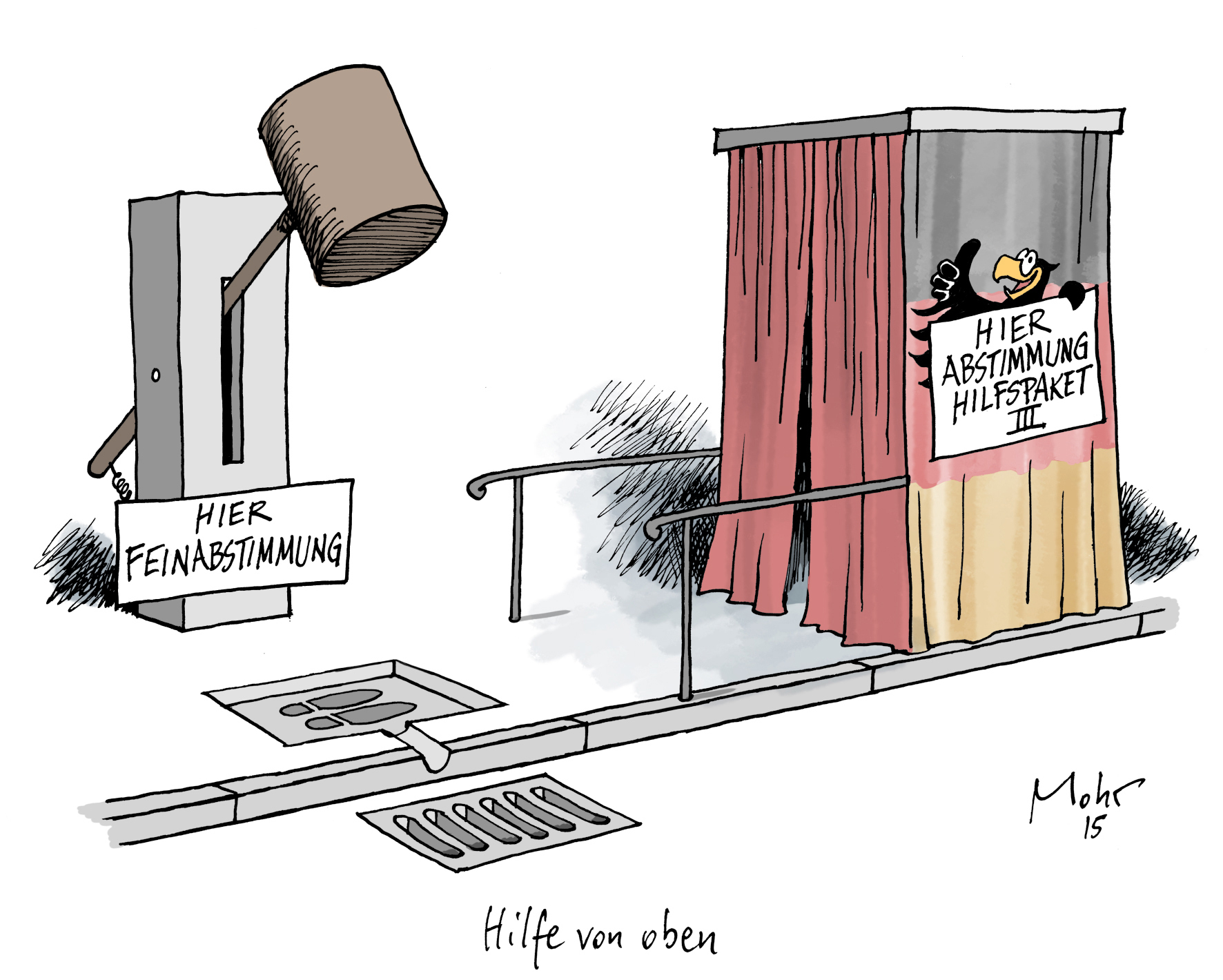 Hilfe von oben
